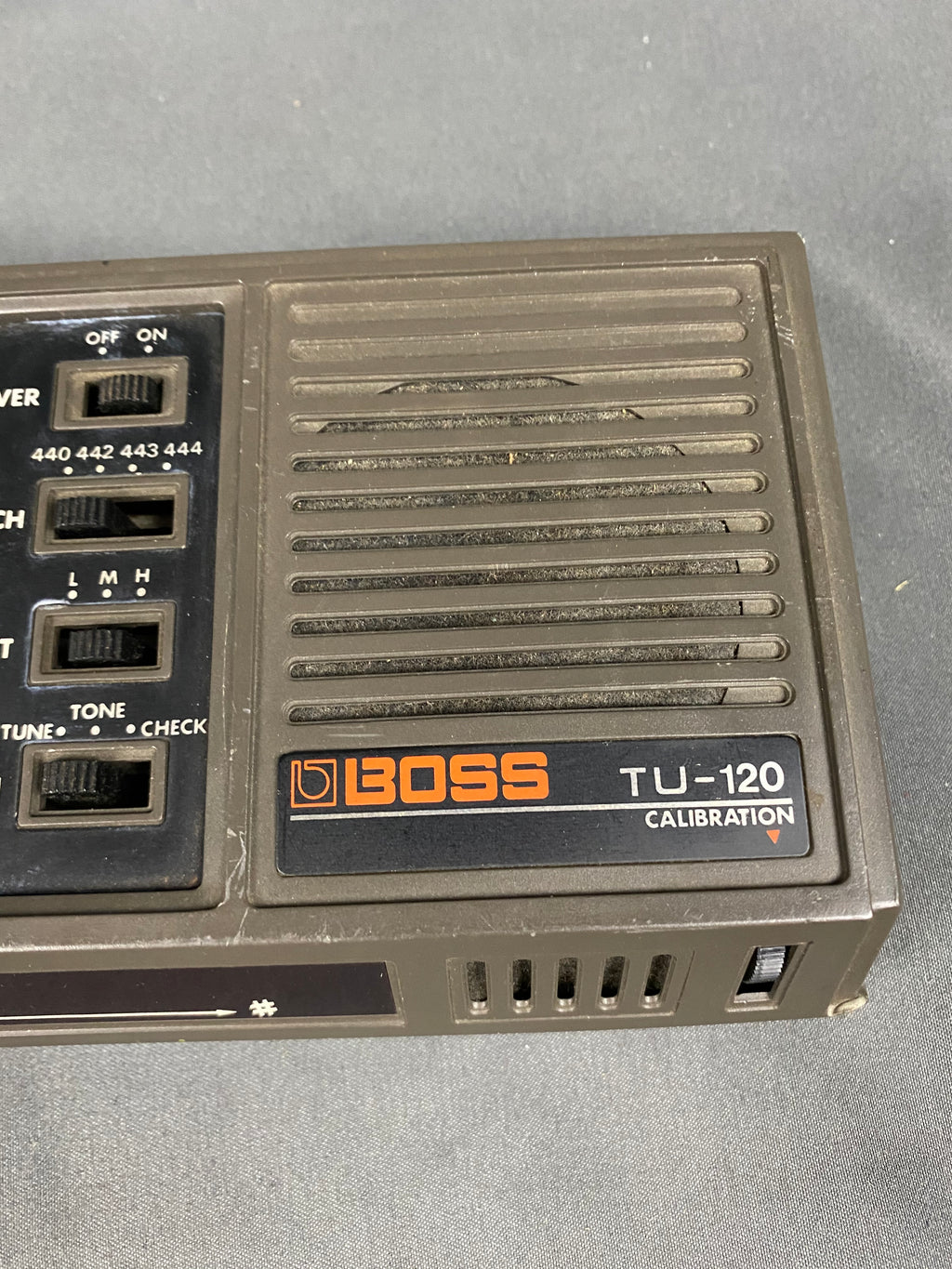 Boss TU-120 Vintage Guitar Tuner Accurate and Rare! 1980’s