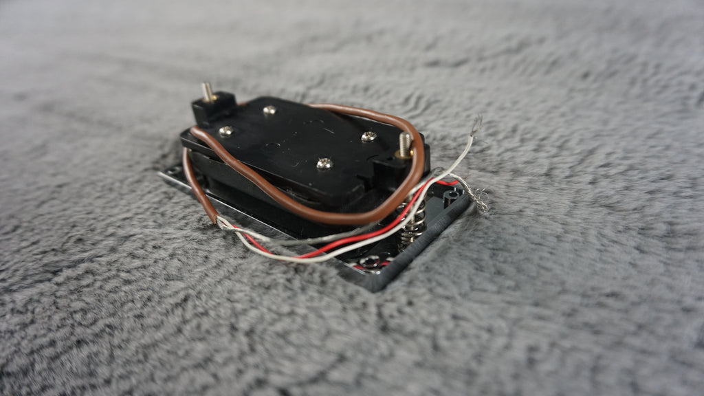Tokai 2-Wire Black Humbucker w/ Silver Pickup Ring