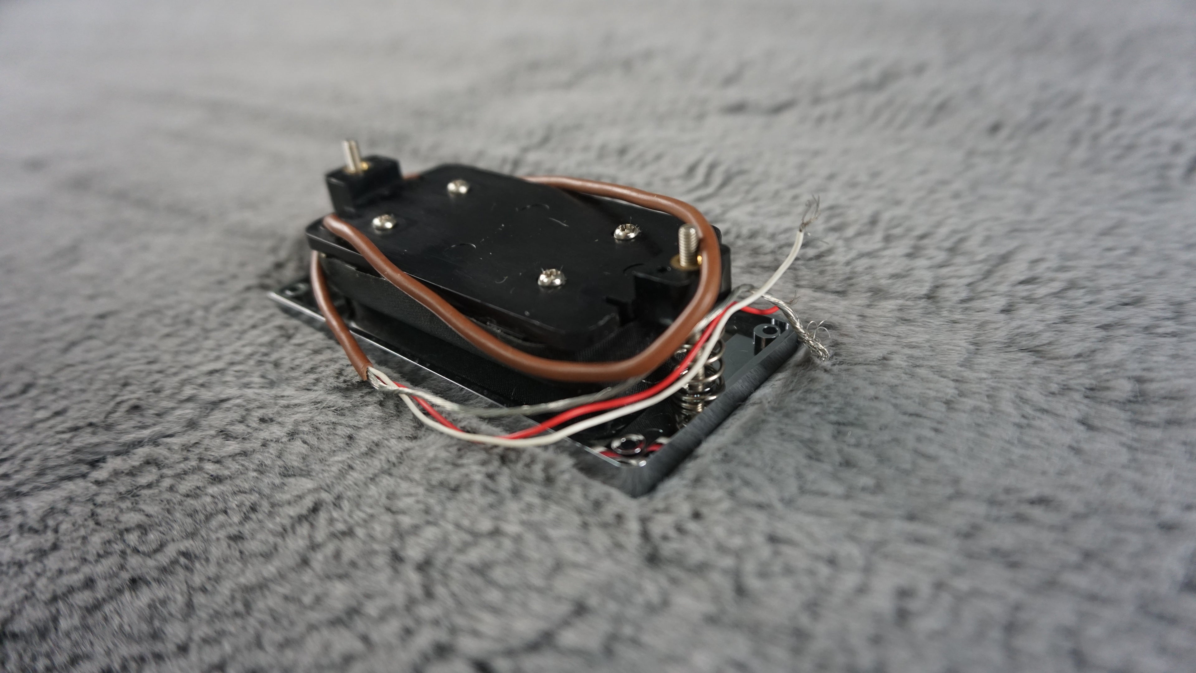 Tokai 2-Wire Black Humbucker w/ Silver Pickup Ring