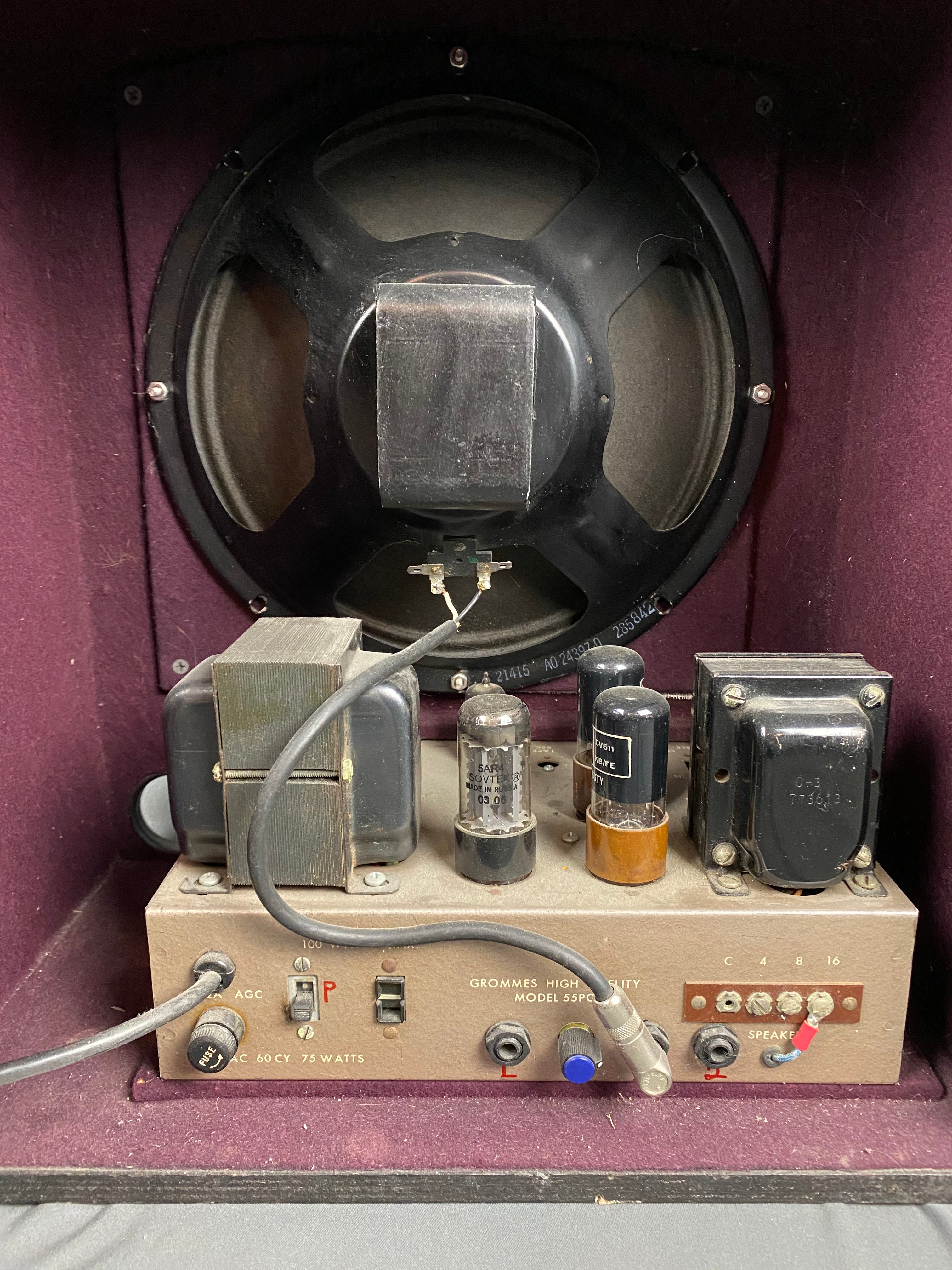 Grommes Custom Vintage Tube Amp 1960’s