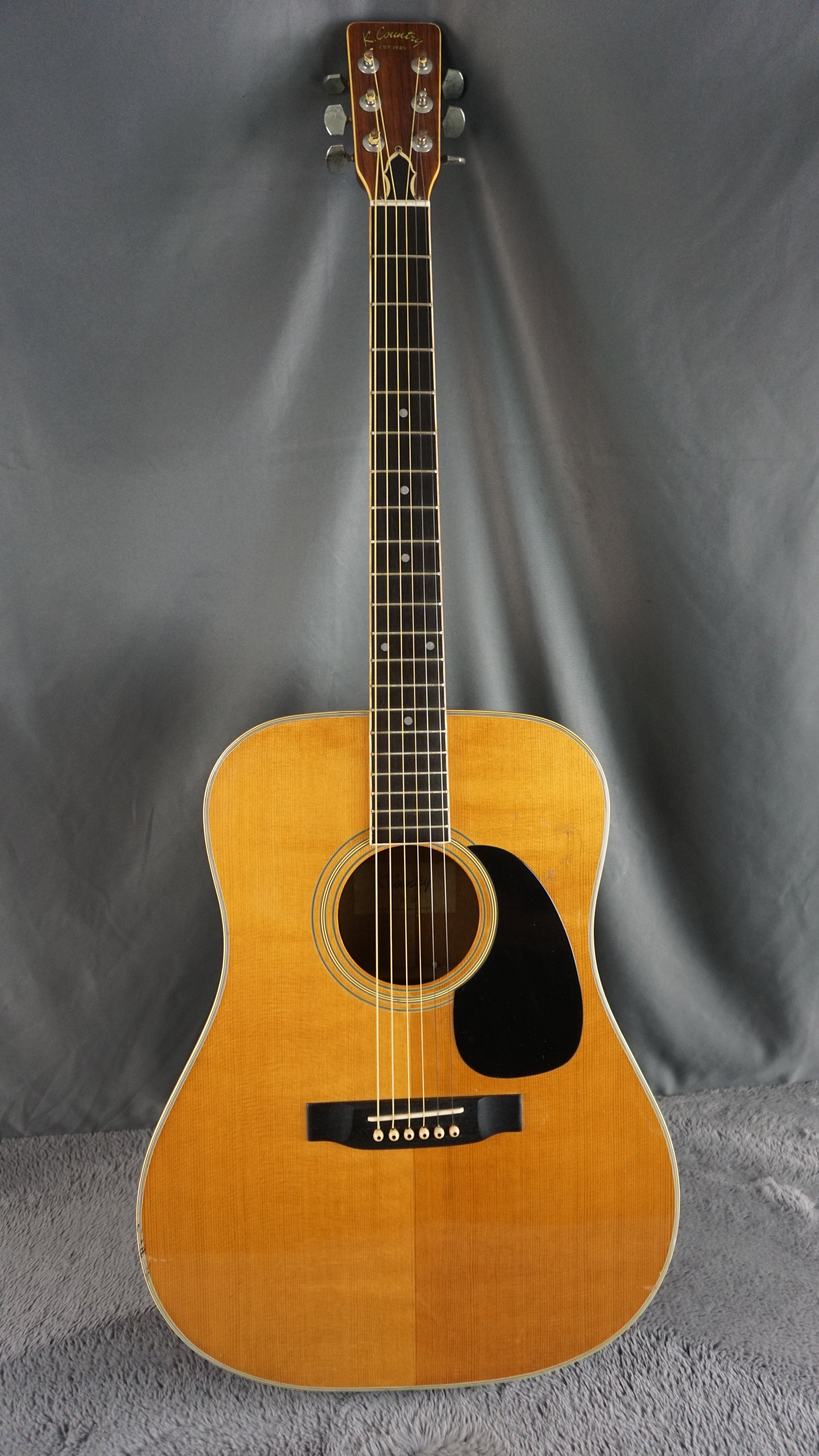 Kasuga K. Country D-200 Acoustic Guitar