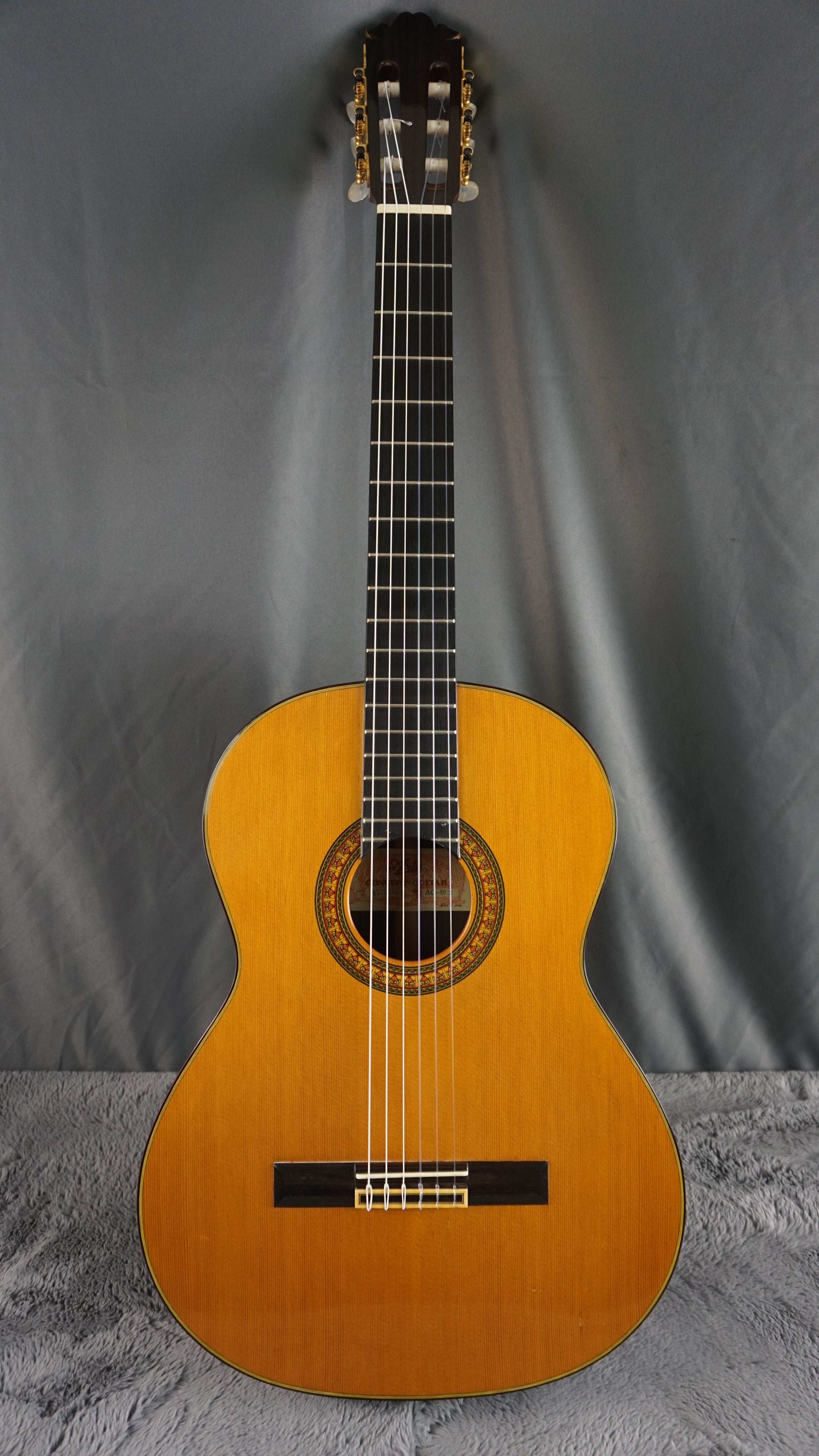 Aria AC-50 N Concert Guitar Handmade by Kuniharu Nobe Indian Rosewood!
