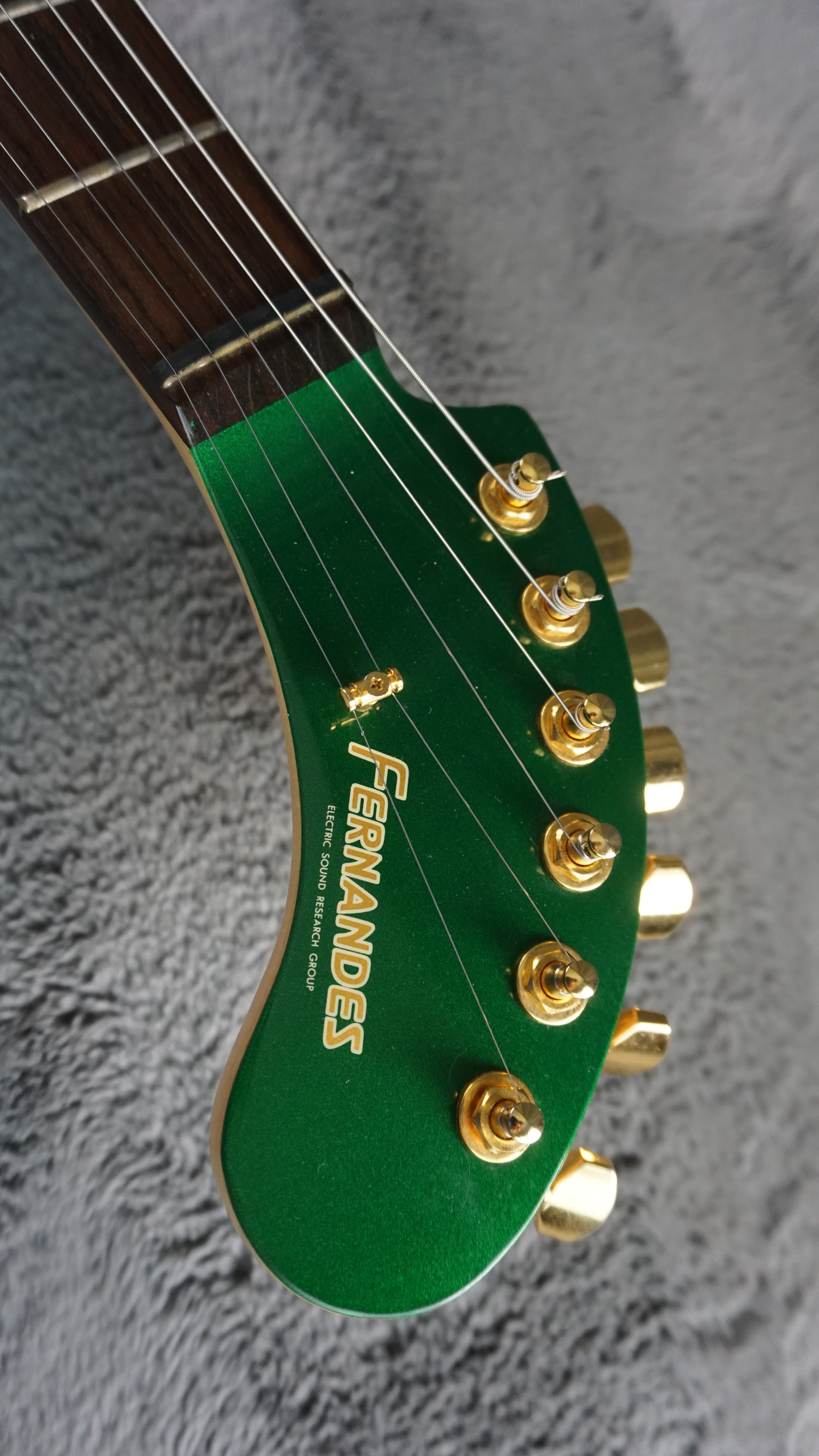 Fernandes/Burny ZO-3 Green Japan Built-in Speaker