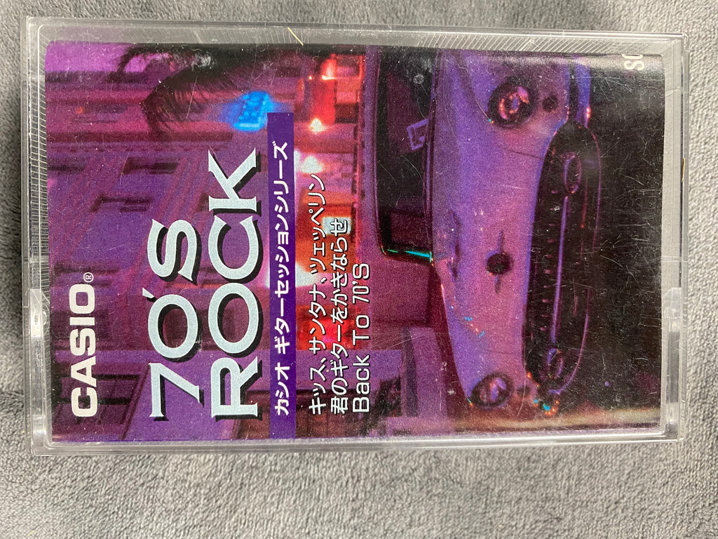 Casio EG-5 Cassette 70’s Rock
