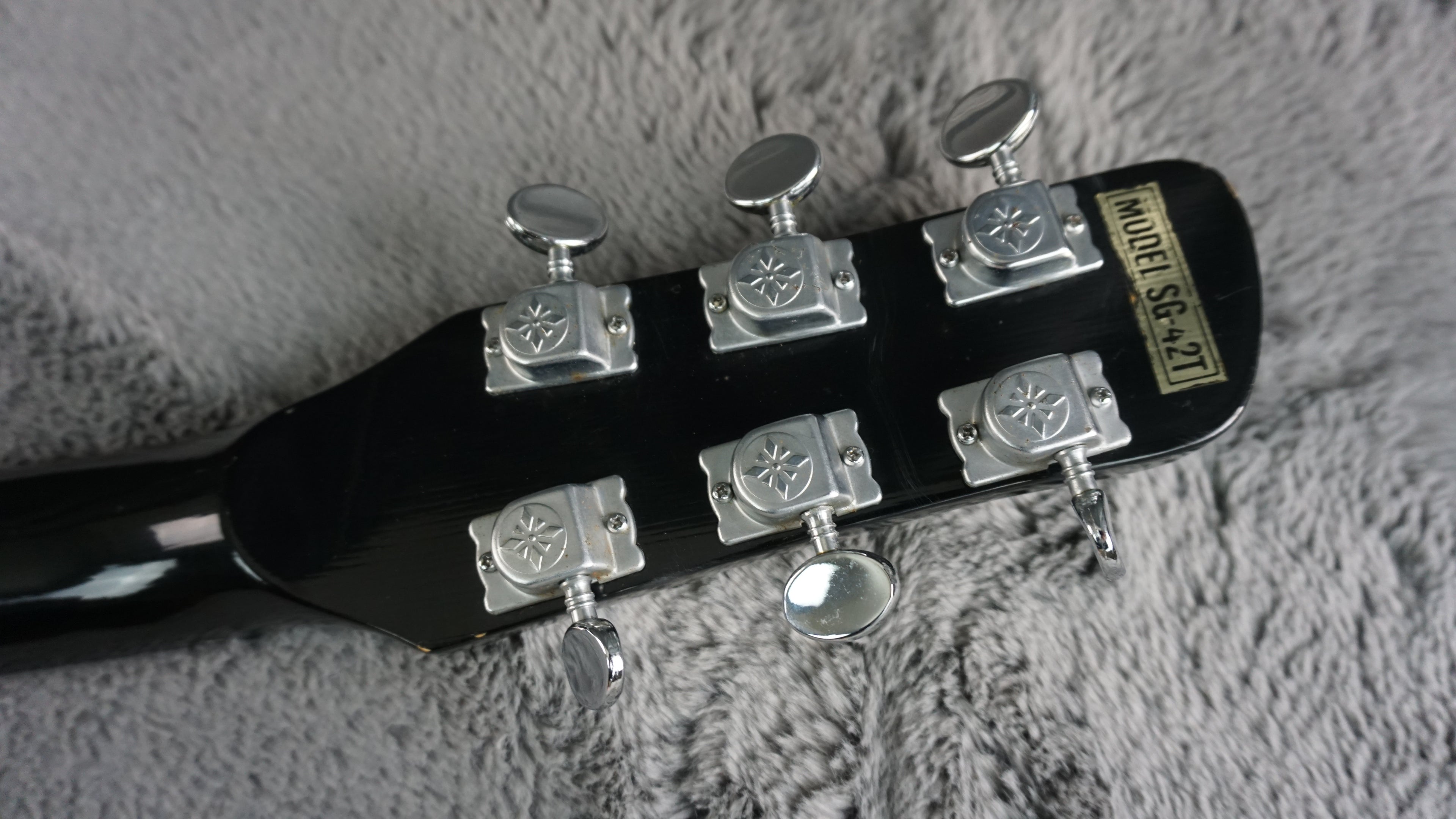 Guyatone SG42T 1960s - Black Super Rare Double Cut Japan