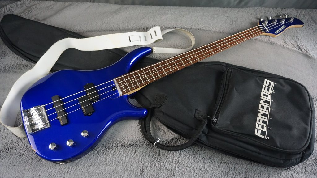 Fernandes PJ Bass - FRB-45 - Blue - 32" Scale