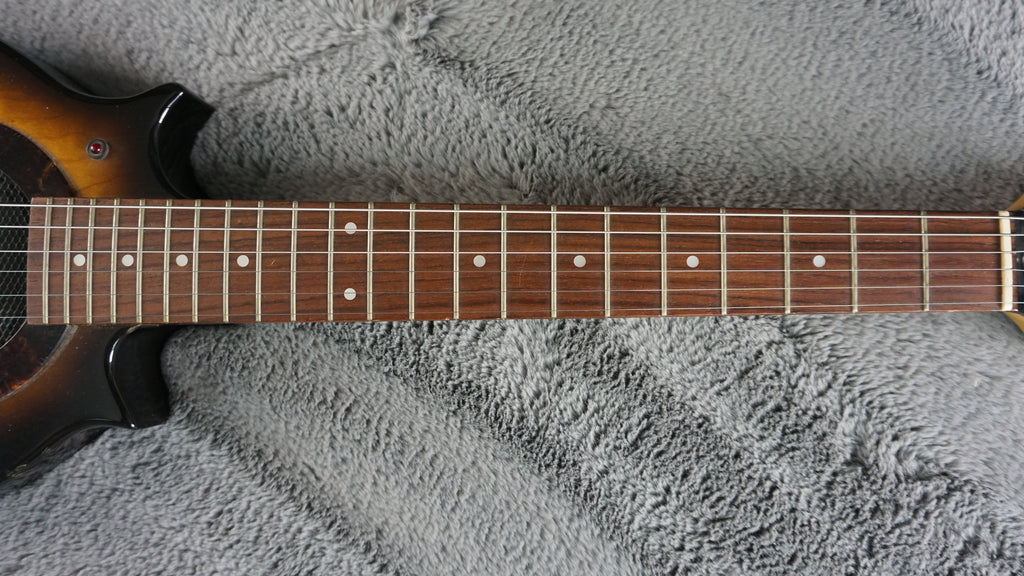 Morris Sound Circus Series Amplified Travel Guitar Japan Tobacco Burst
