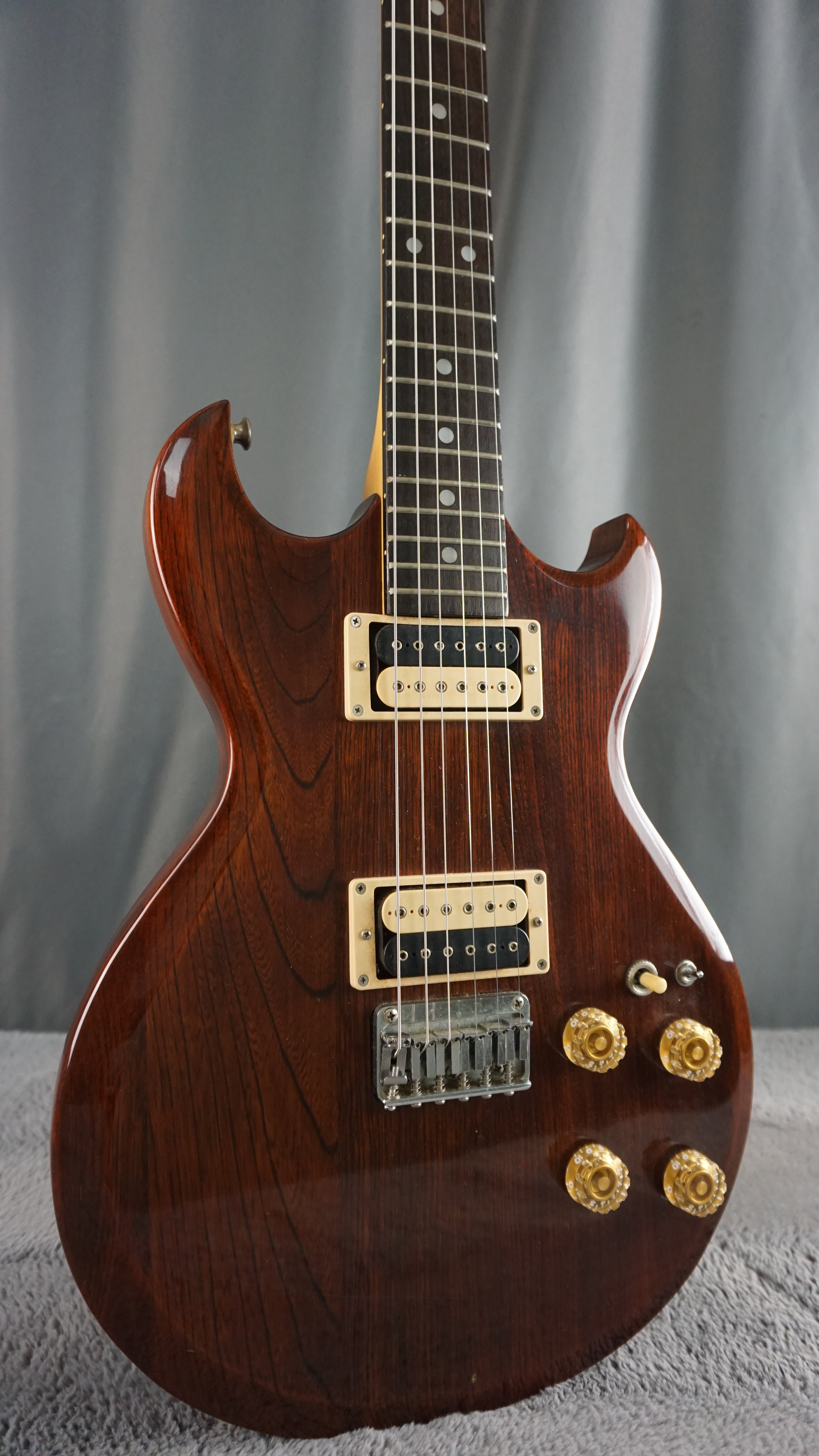 Aria CS-350 Cardinal Series Japan Double Cutaway Electric Guitar
