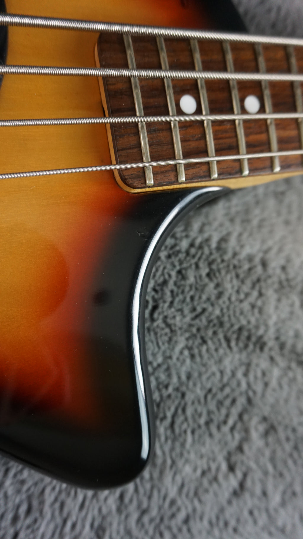 Fernandes Pie-ZO Bass - Sunburst w/ Built-in Speaker