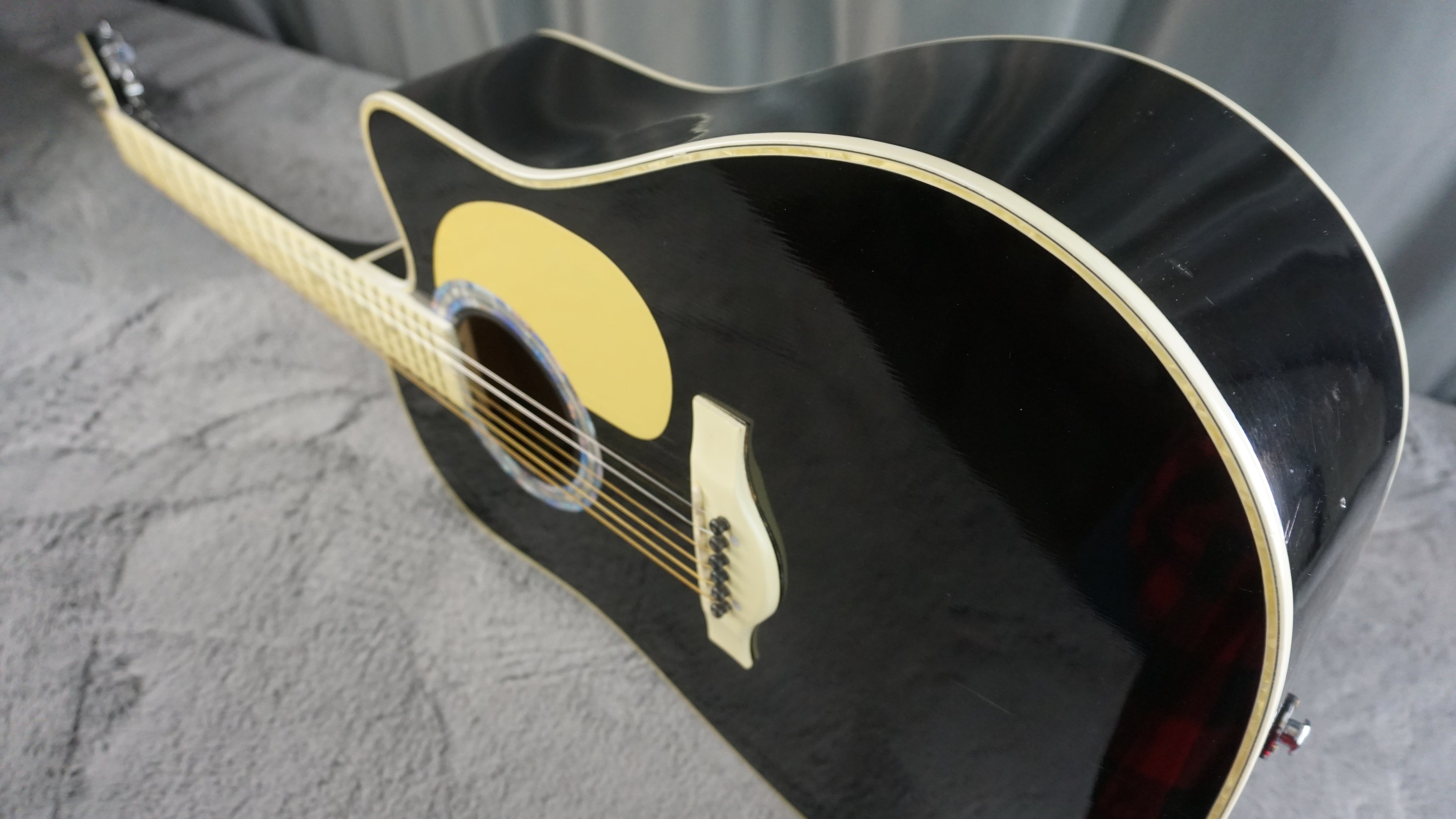 Esteban Vl-100 - Black Acoustic Guitar