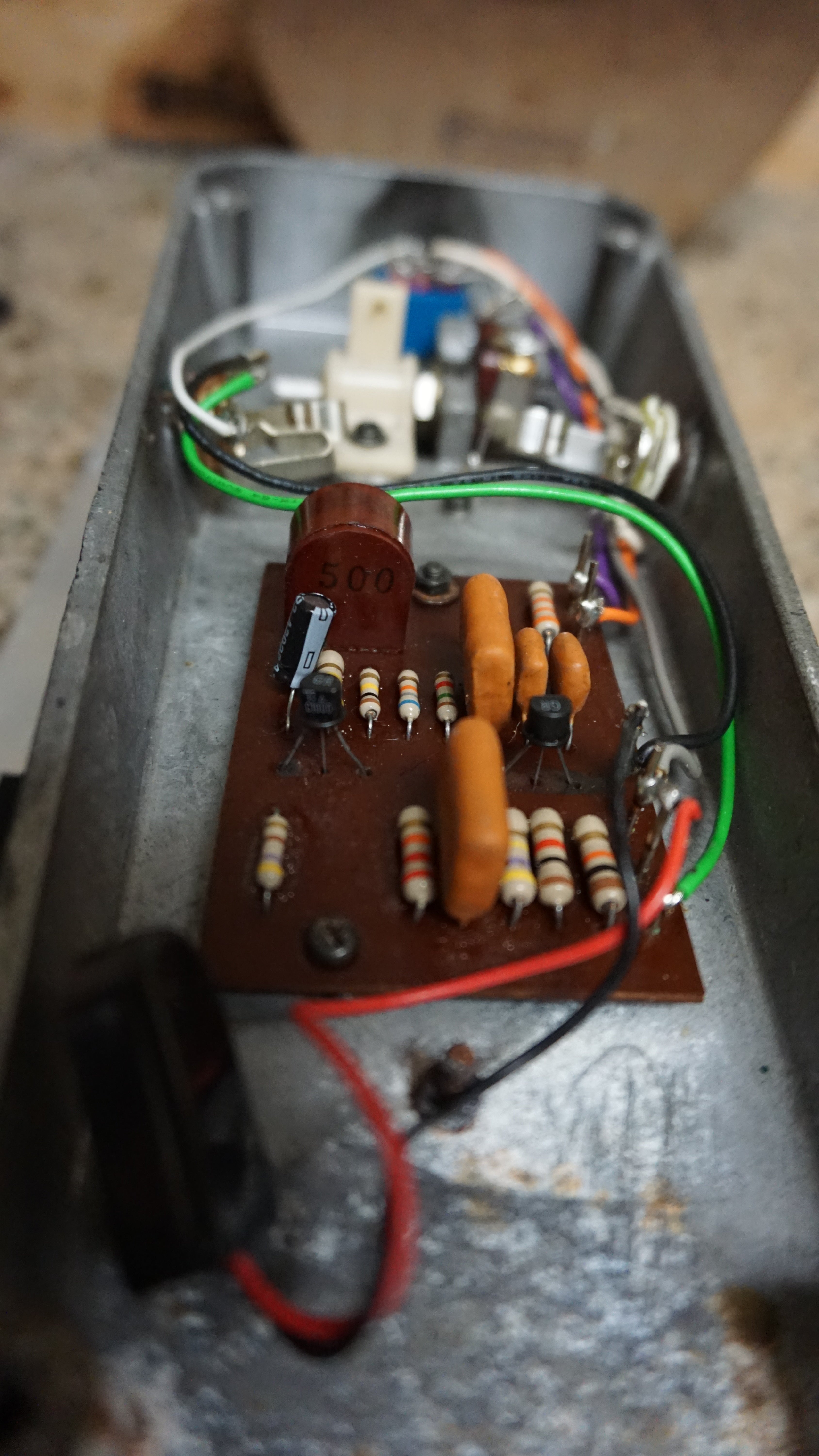 Greco Blubber Wah Pedal Early Model