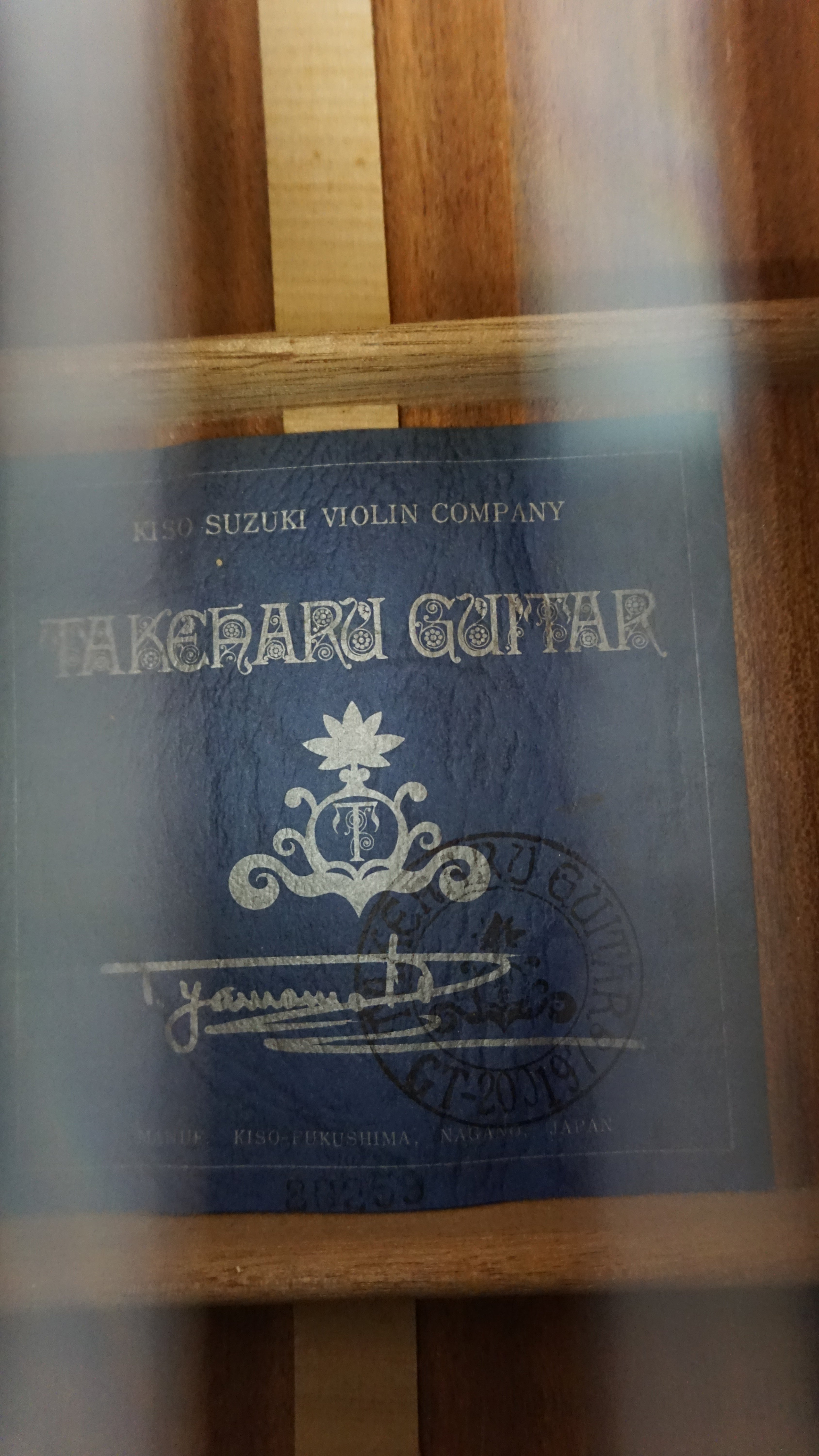 Kiso Suzuki Takeharu Japan Classical Guitar