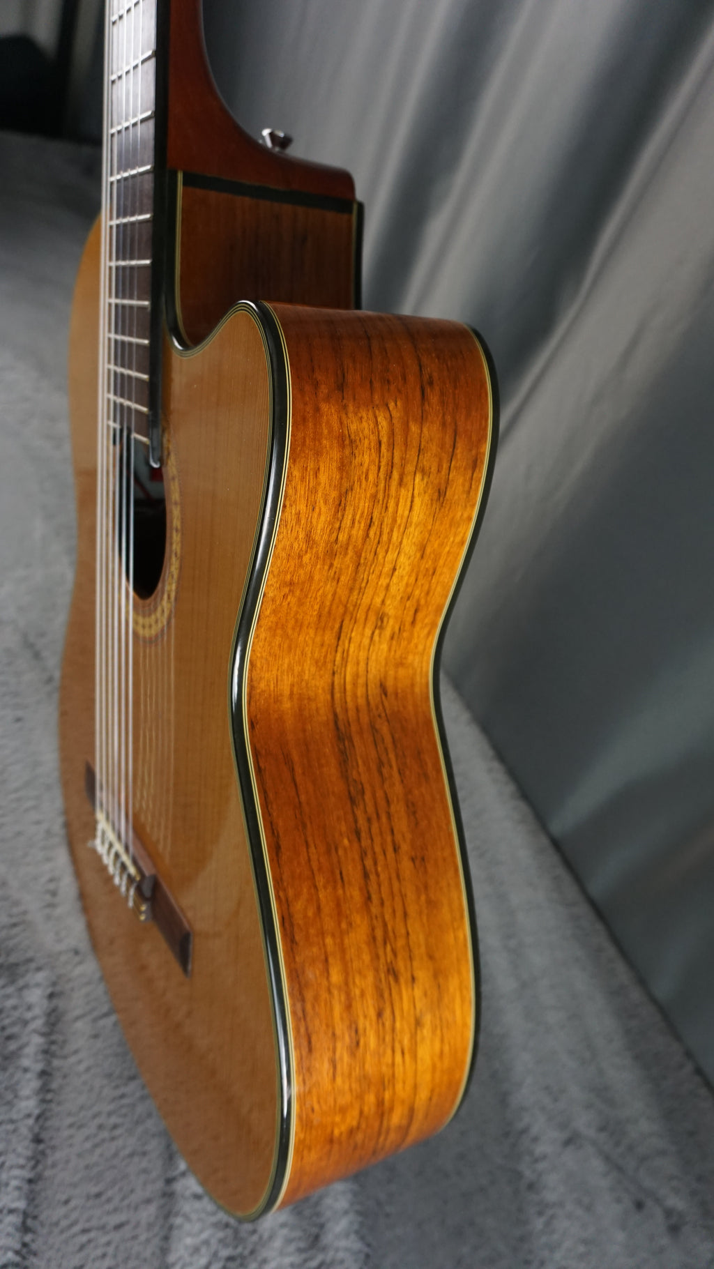 Vantage VC-20CE Classical Guitar w/ Hard Case