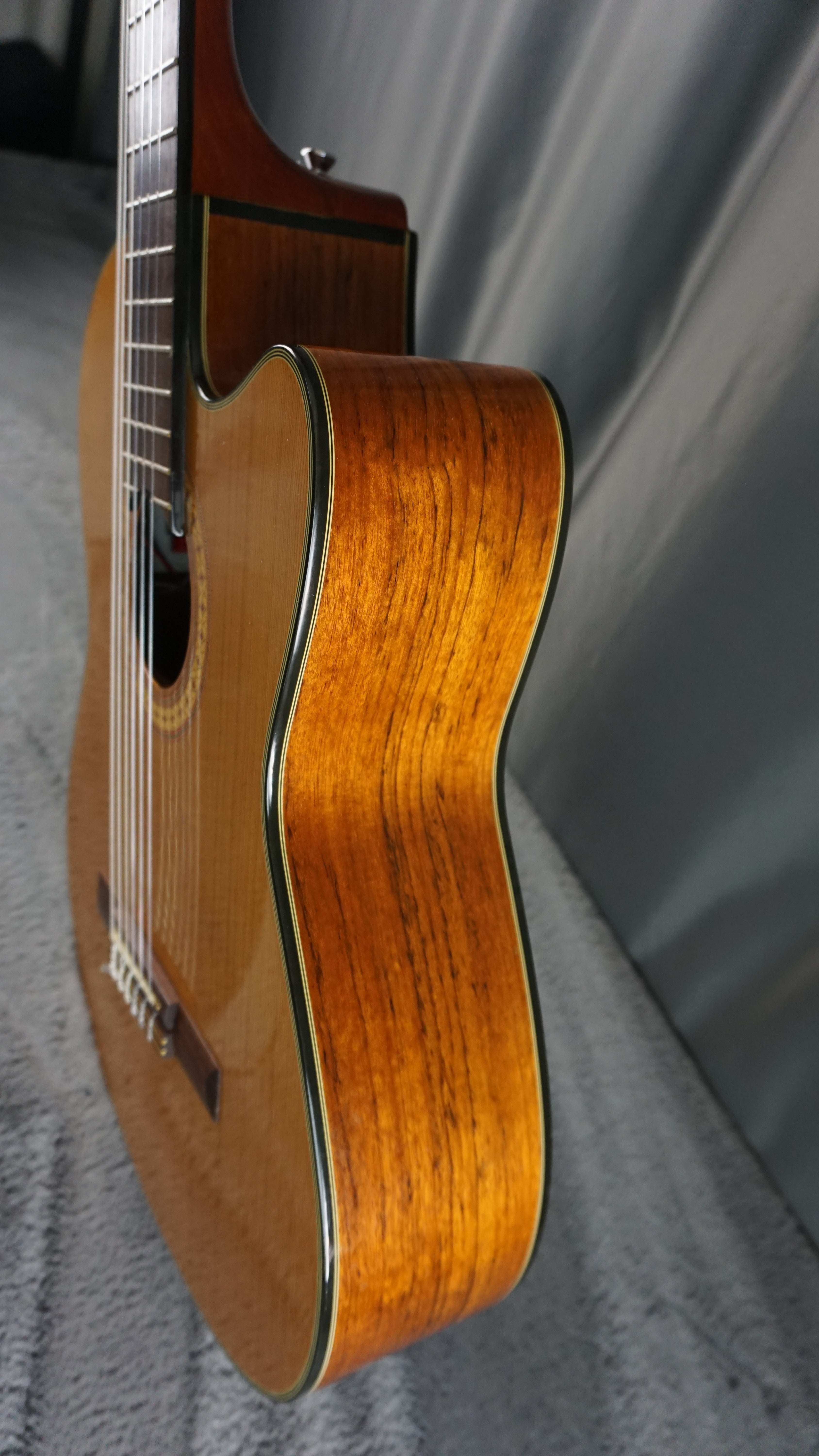 Vantage VC-20CE Classical Guitar w/ Hard Case