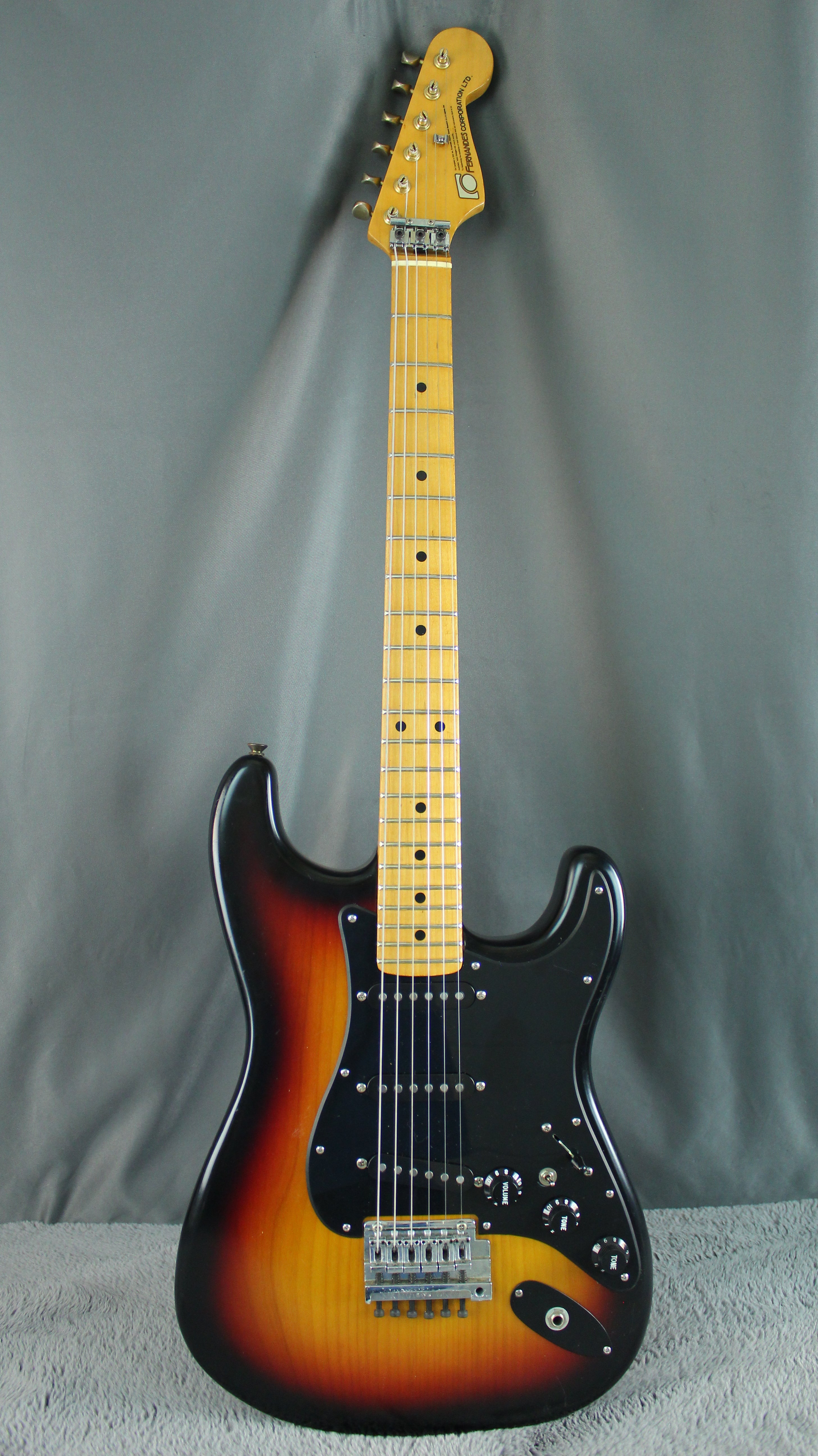 Fernandes/Burny S-Style - Tobacco Burst Japan Floyd Rose Style