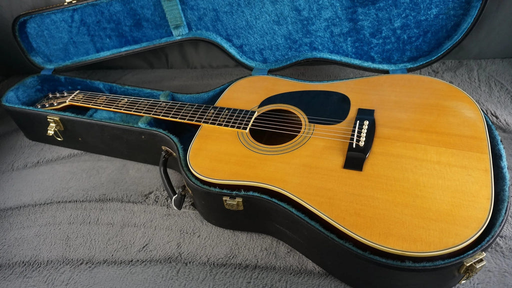 Kansas W-180 Matsumoku Martin Type Acoustic Japan w/ Hard Case