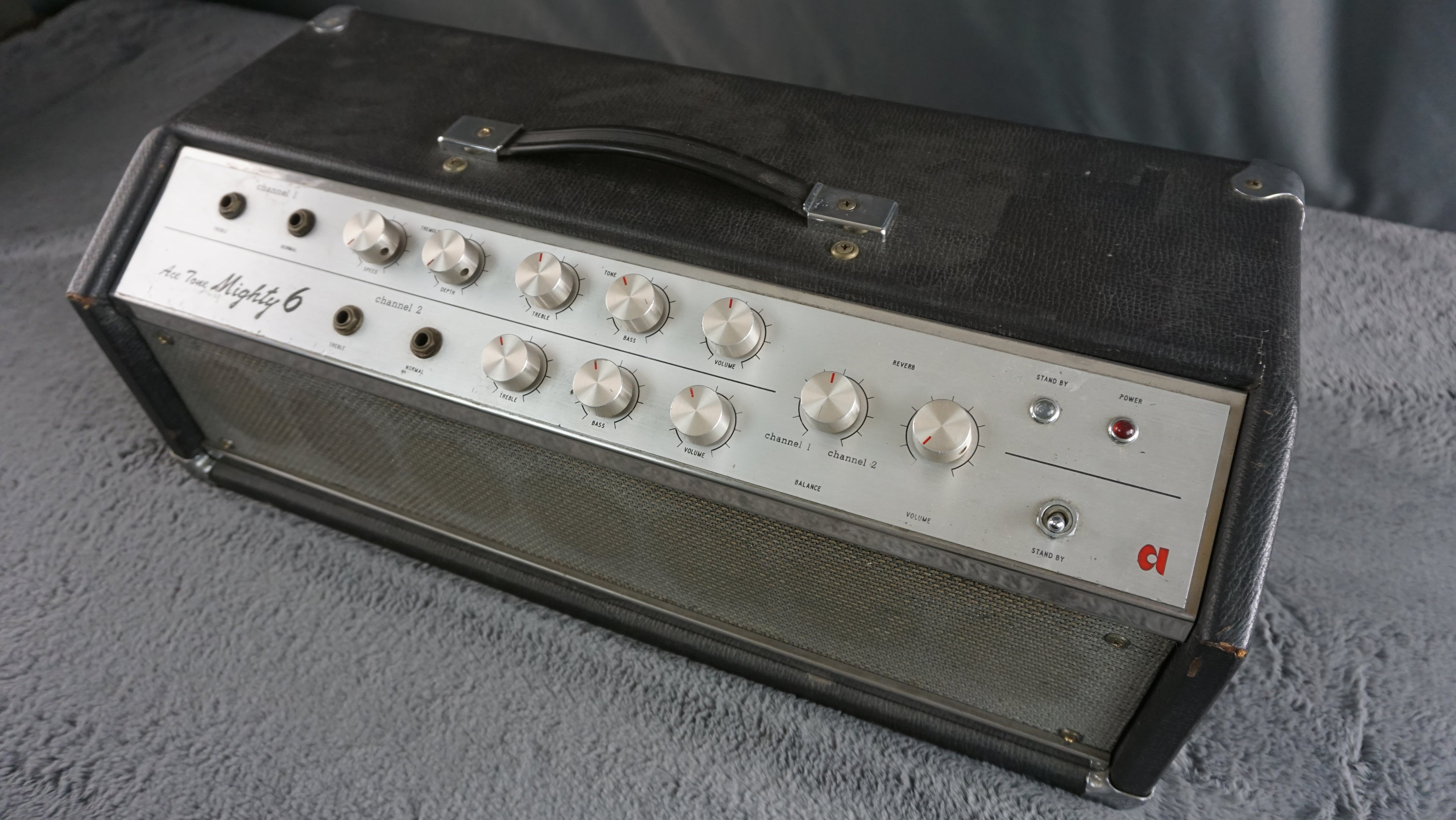 Ace Tone (Roland) Mighty 6 Vintage Tube Head 1960s Uber Rare!