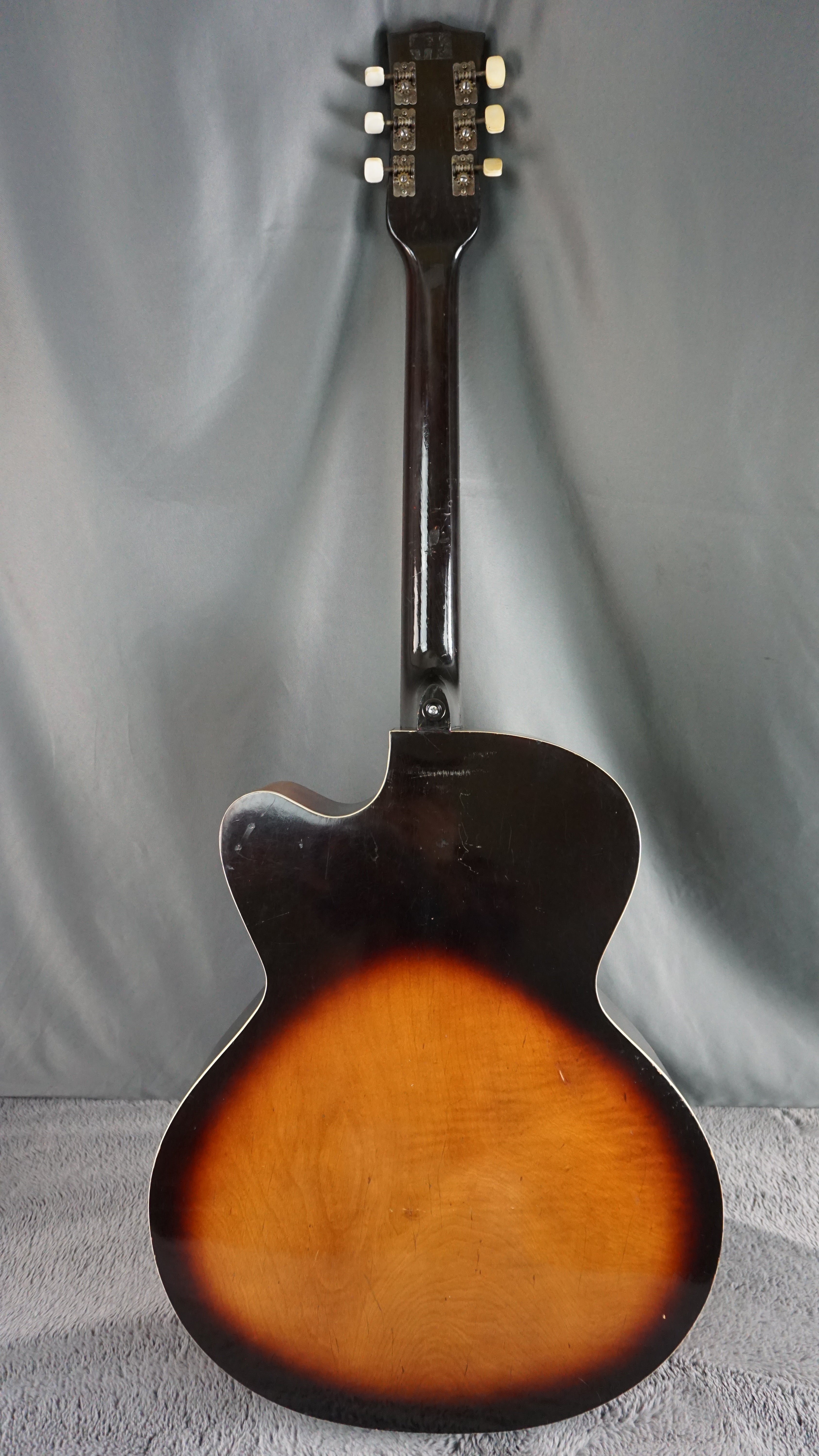 Teisco EP-14 1960s - Brown Burst Hollow Body Electric