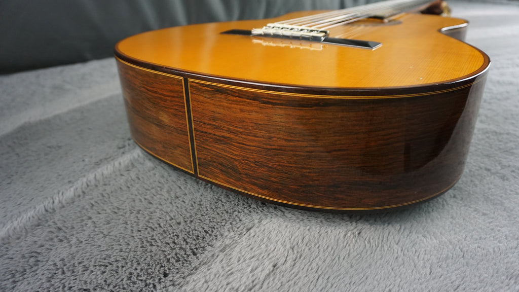 El Mesmre S-1976 Japan Classical Guitar w/ Hard Case Rare Solid Woods