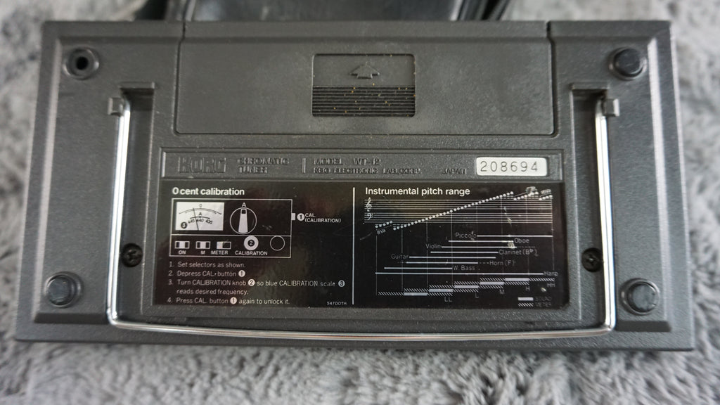 Korg WT-12 Chromatic Tuner