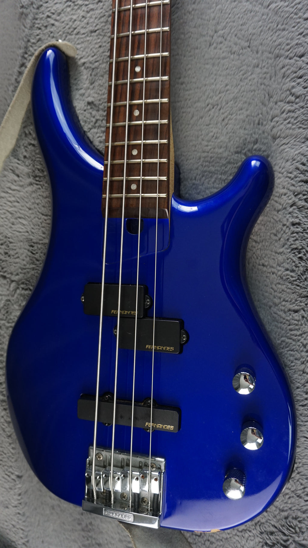 Fernandes PJ Bass - FRB-45 - Blue - 32" Scale