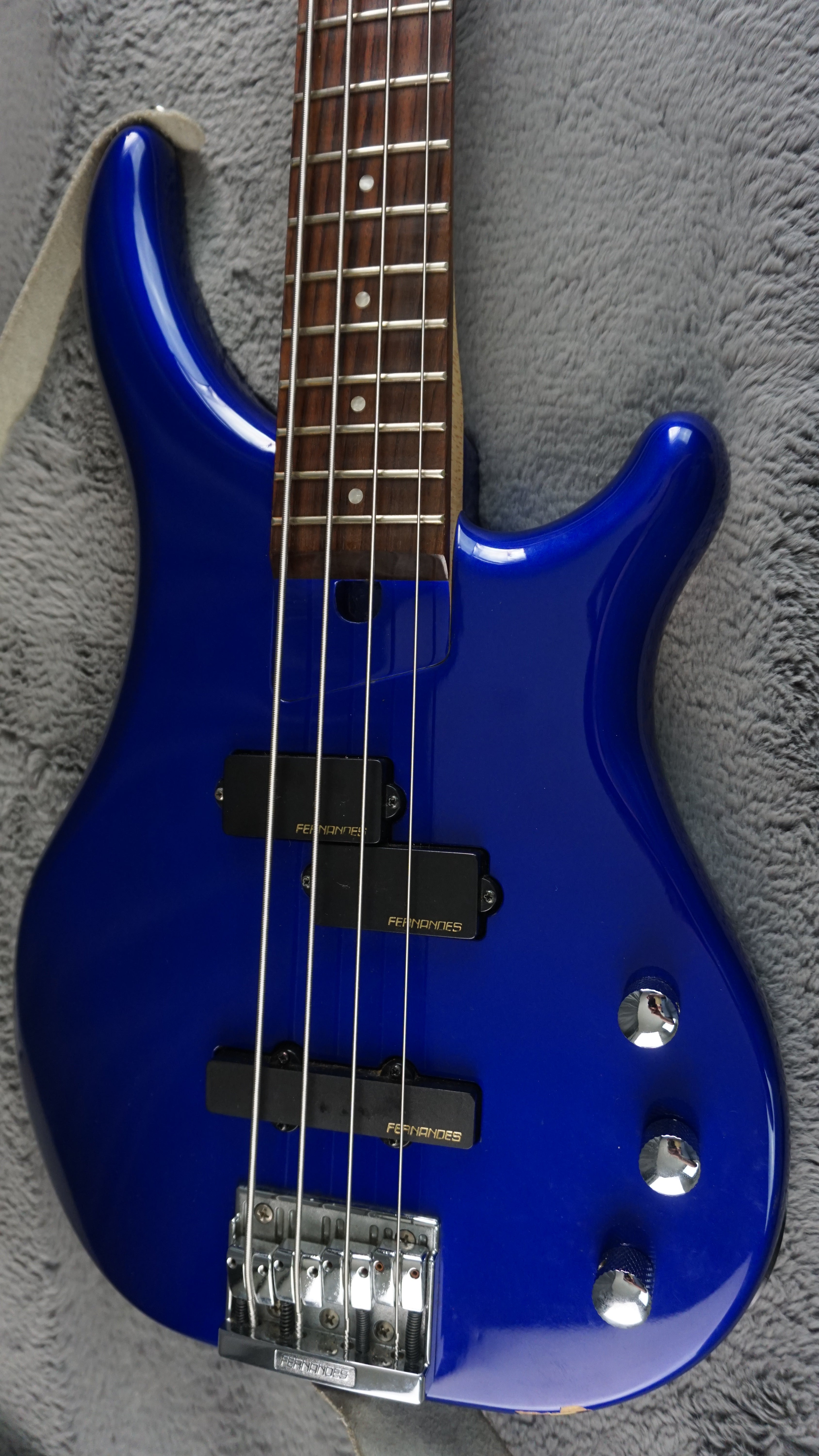 Fernandes PJ Bass - FRB-45 - Blue - 32" Scale