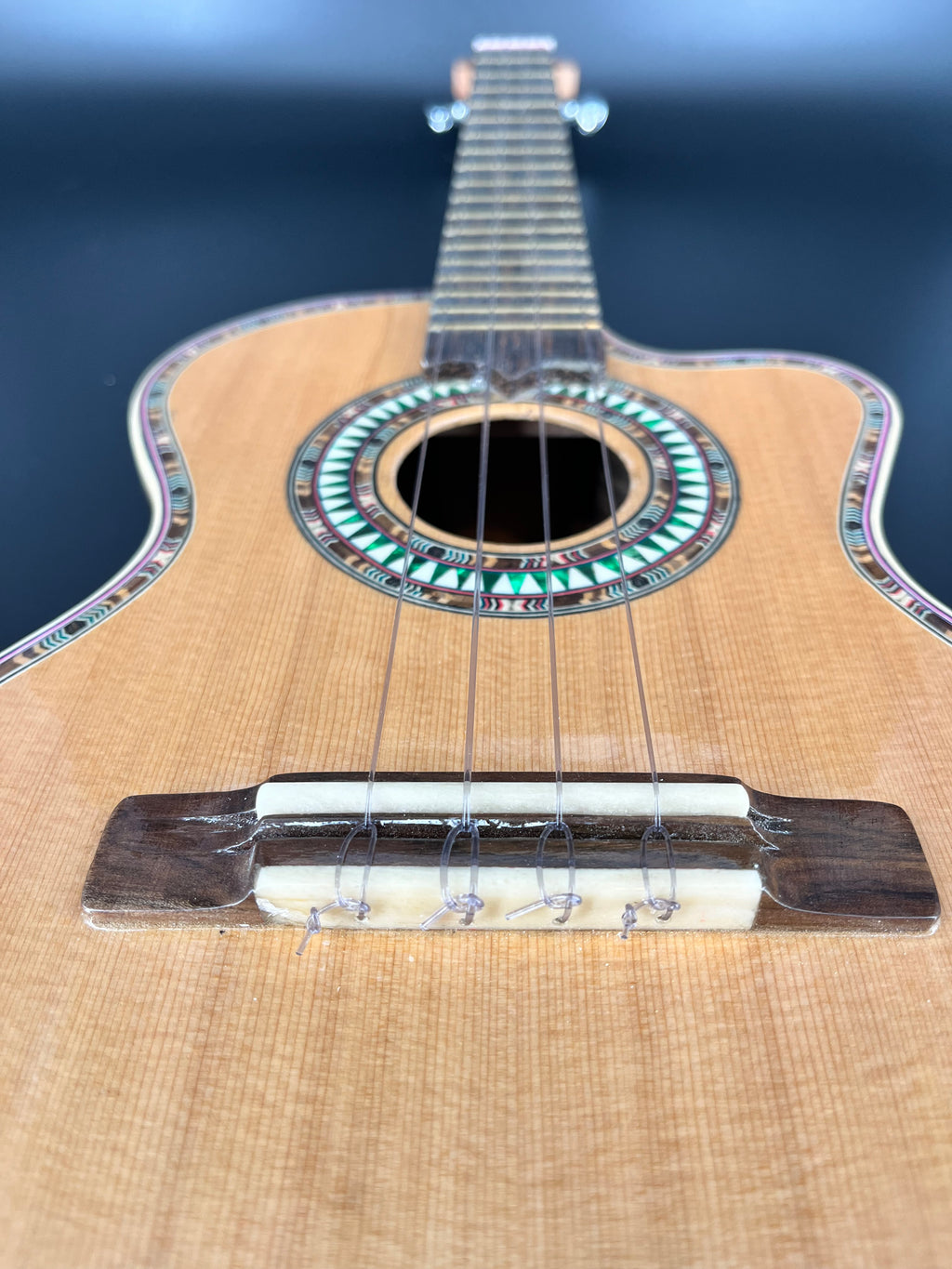 Summit Handmade Spruce / Mahogany Tenor Ukulele 2024