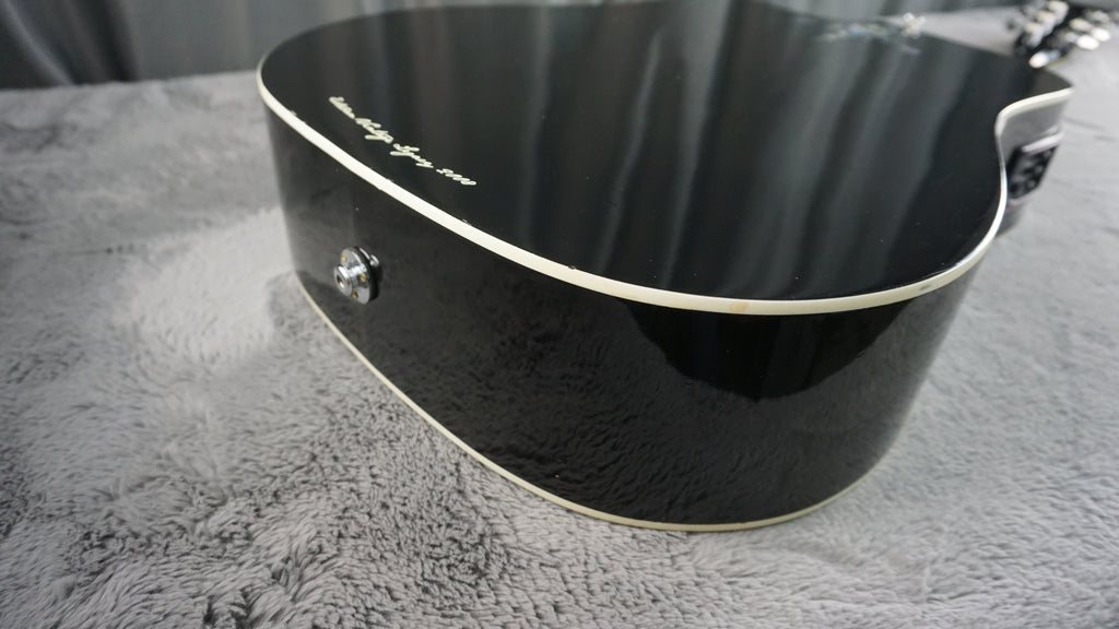 Esteban Vl-100 - Black Acoustic Guitar