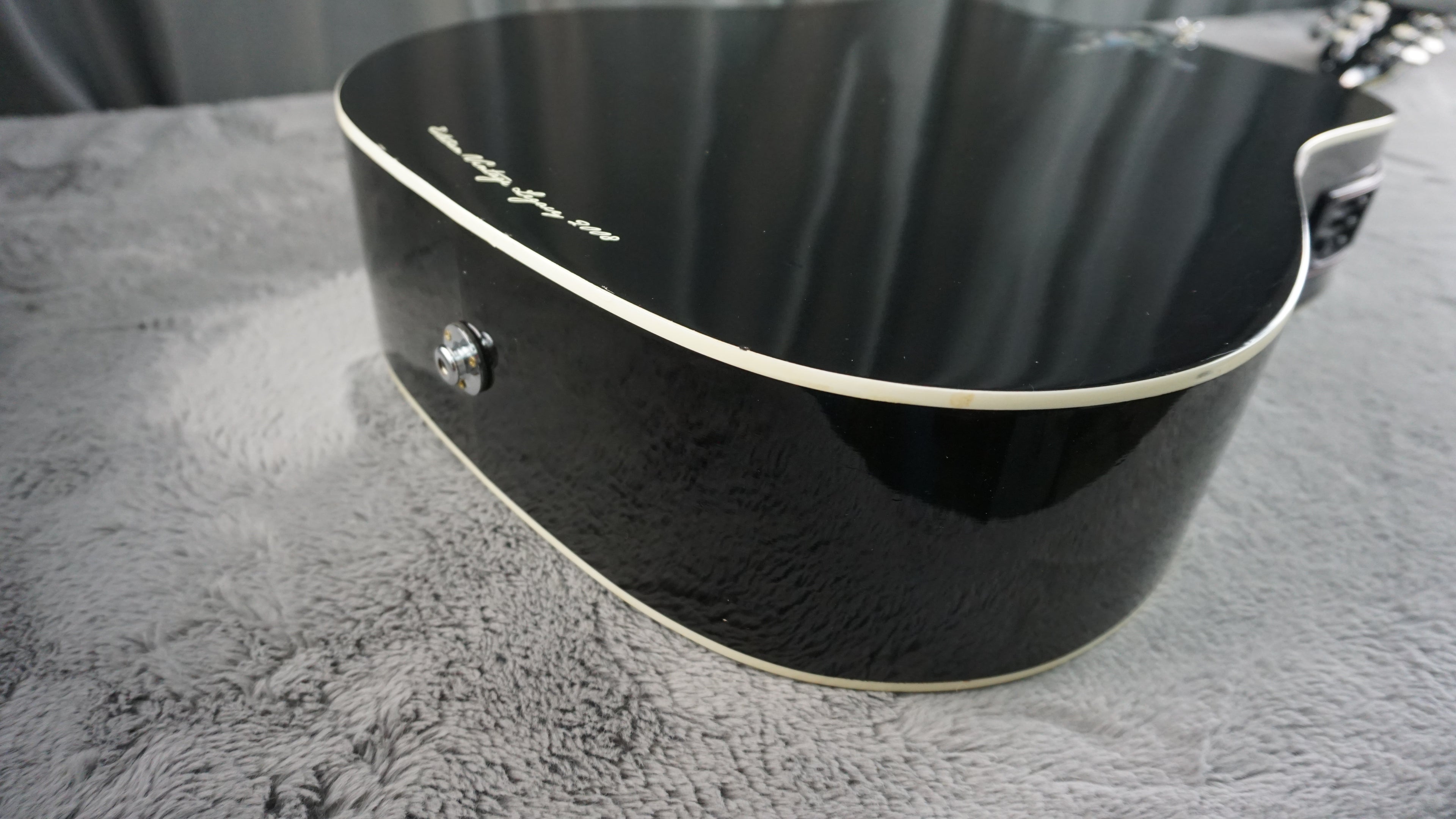 Esteban Vl-100 - Black Acoustic Guitar