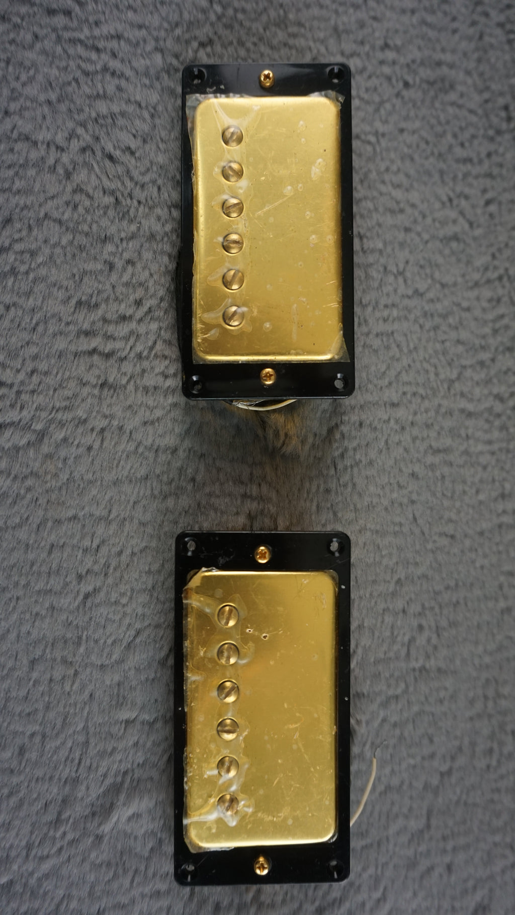 Tokai Humbucker Gold Cover w/ Black Pickup Ring - 8.4k
