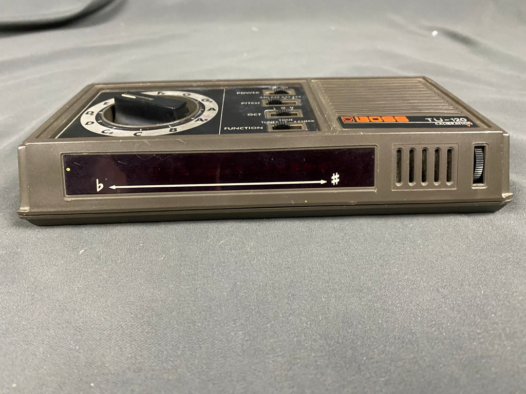 Boss TU-120 Vintage Guitar Tuner Accurate and Rare! 1980’s