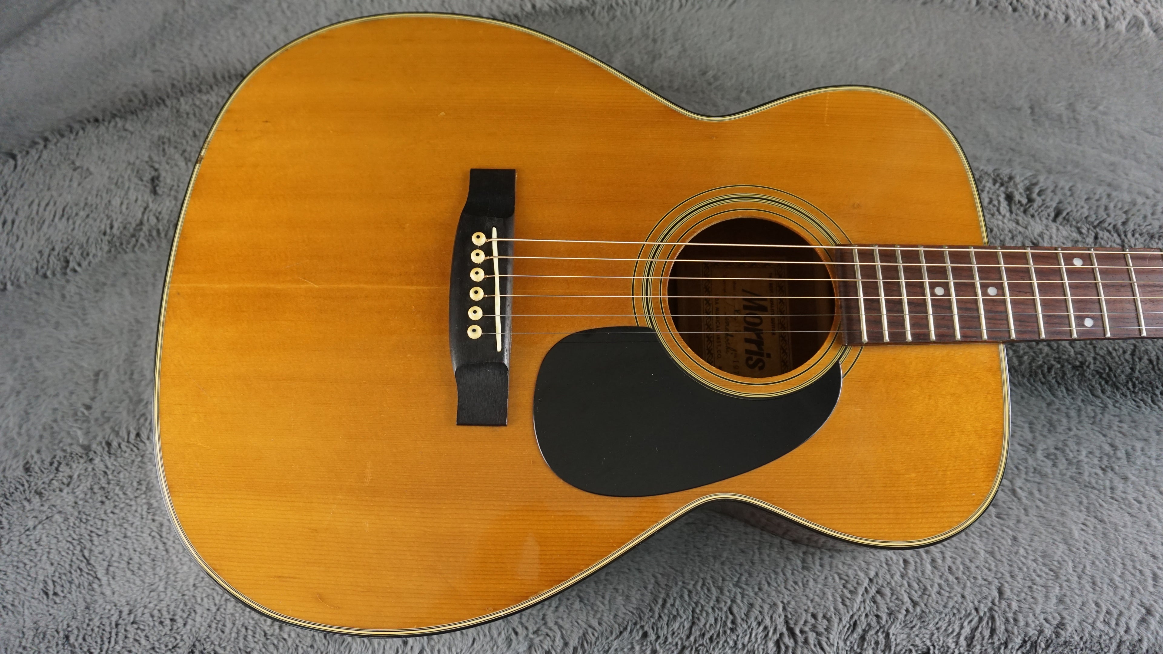 Morris F-12 OM Acoustic Guitar 1974