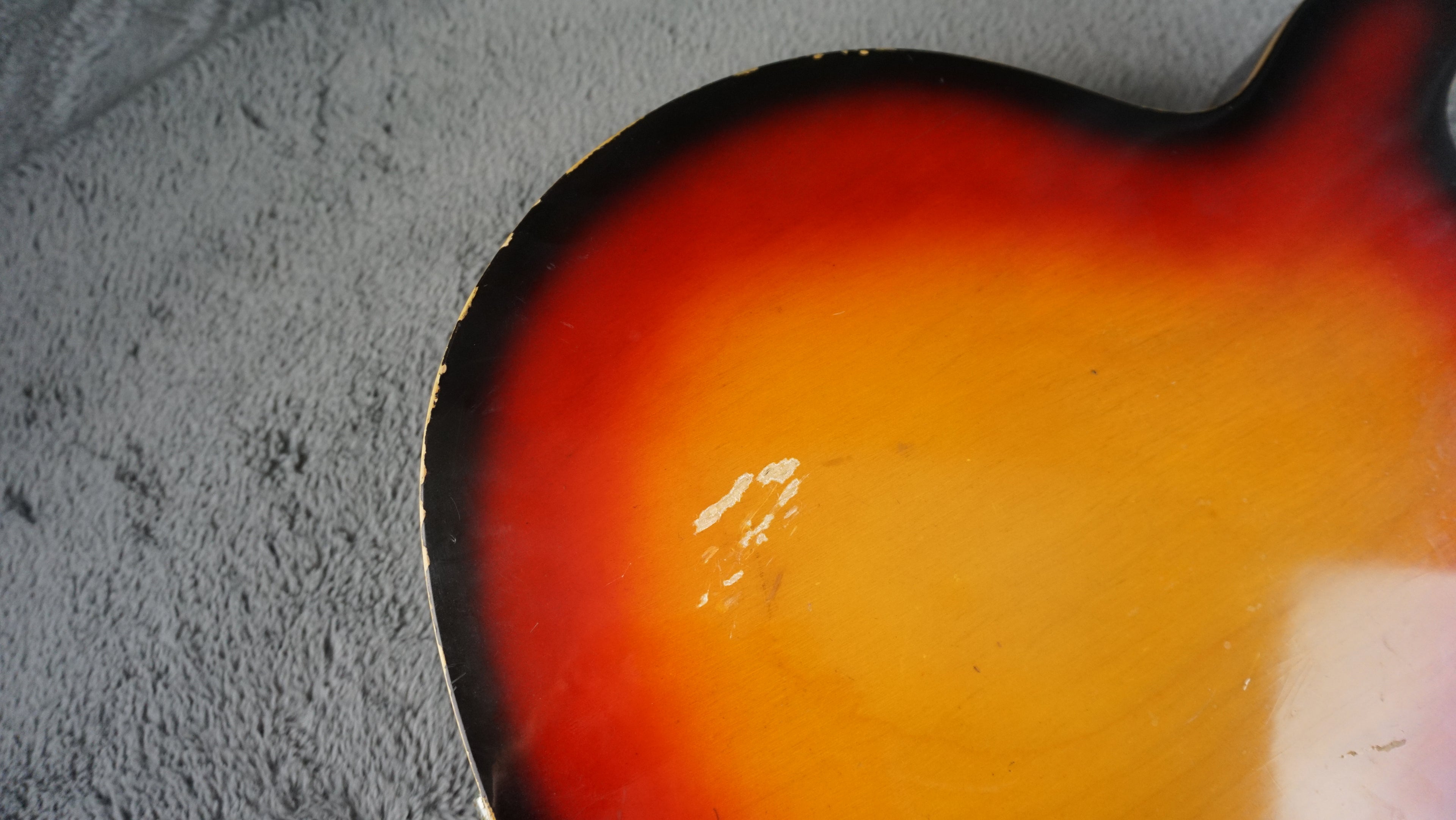 Firstman Semi Hollow Body 1960s rare  - Sunburst Japan
