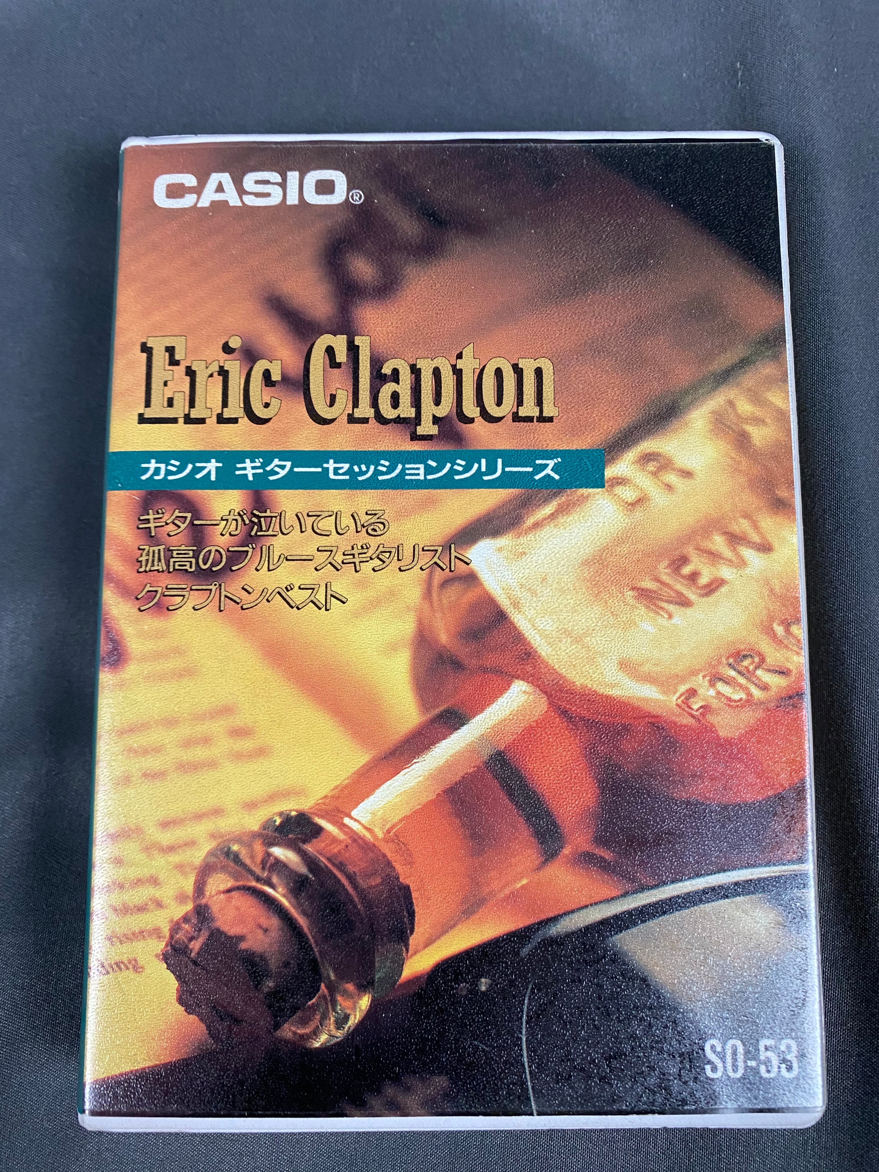 Casio Eric Clapton Cassette for EG-5 Super Rare! 1980’s