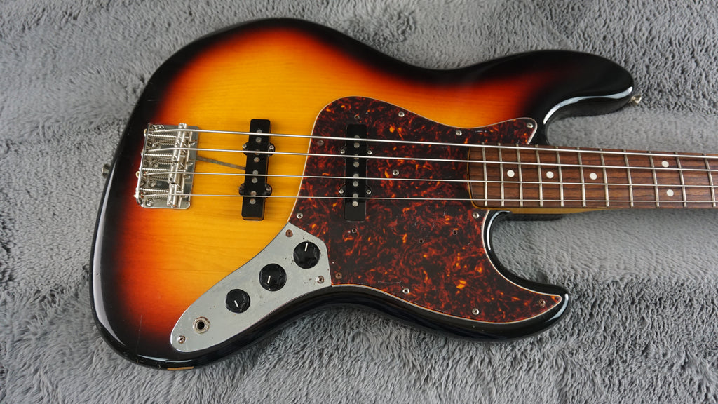 Fender Jazz Bass 93 - 94 - Sunburst Birdseye Maple Neck