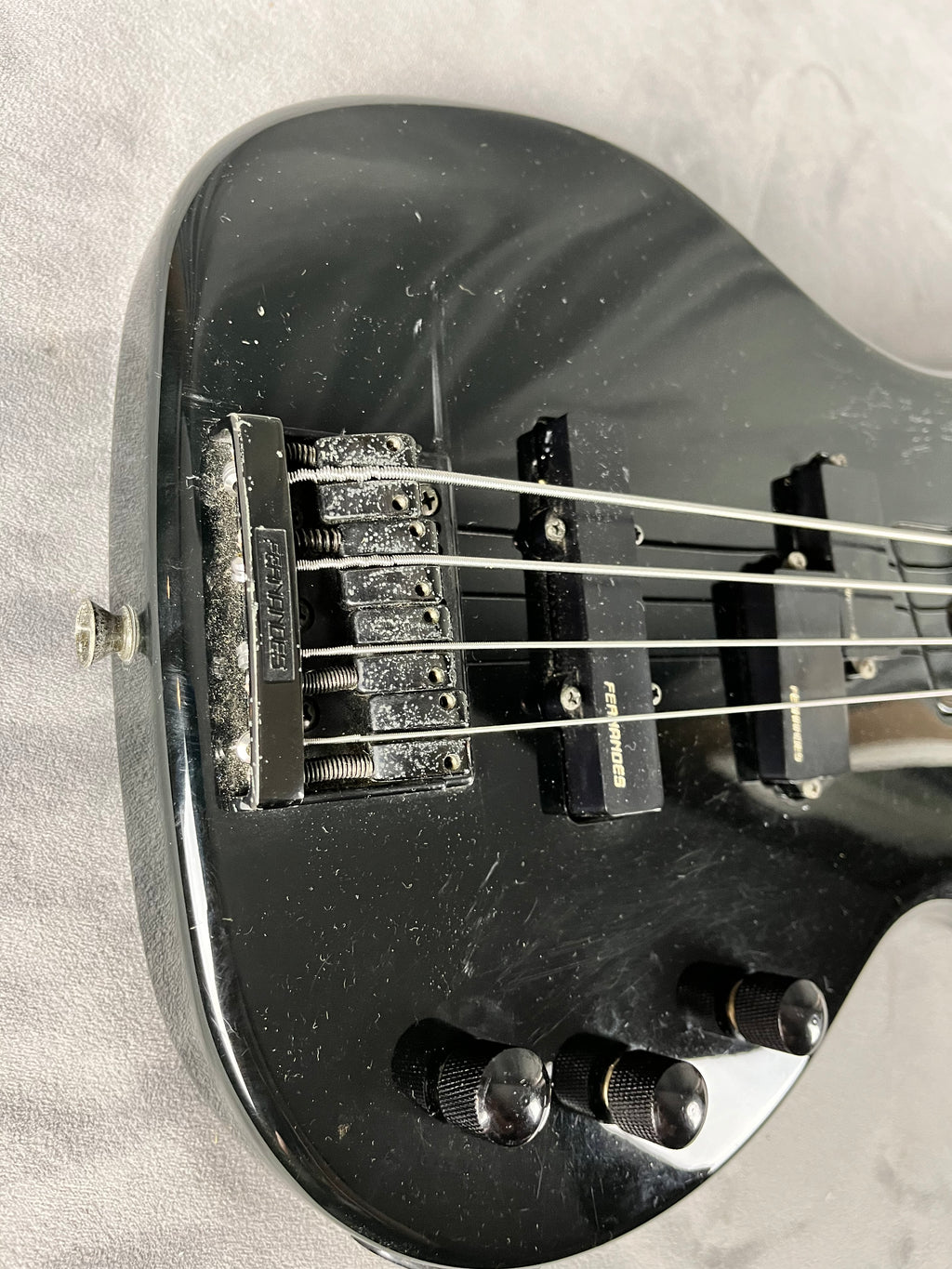 Fernandes PJ Bass  FRB-55 1990’s Black 32” scale