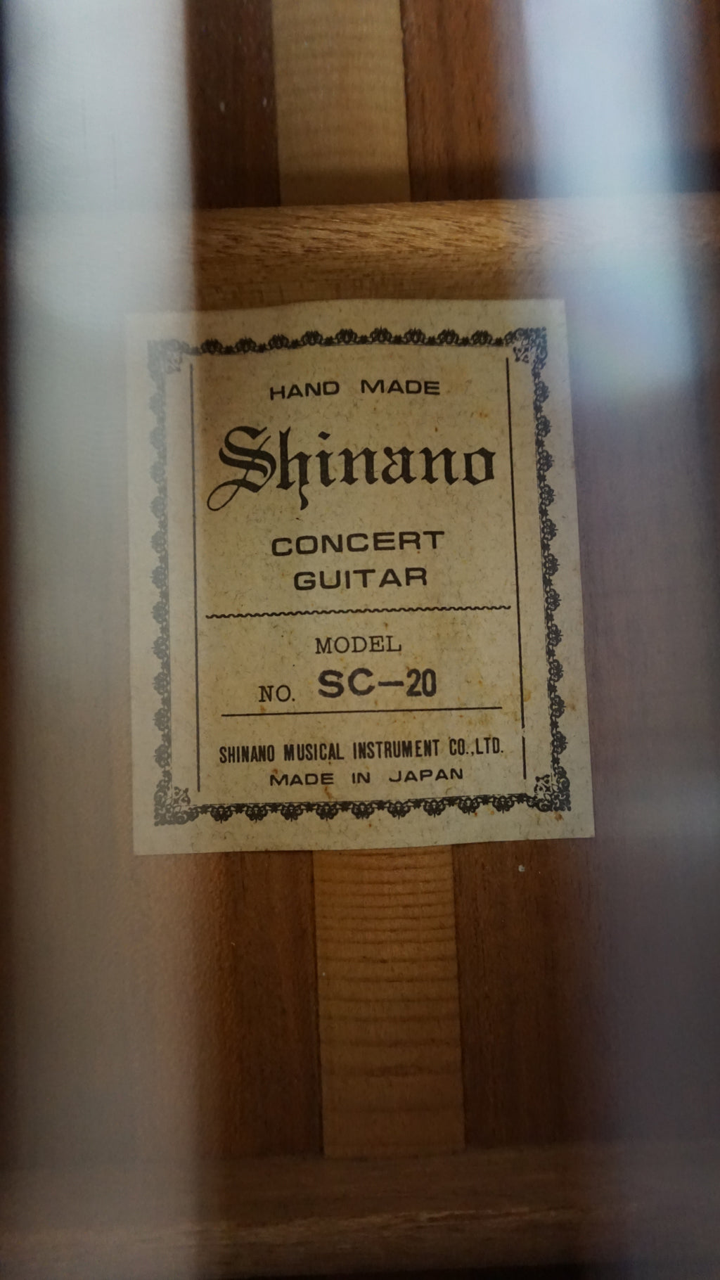 Shinano SC-20 Japan Classical Guitar
