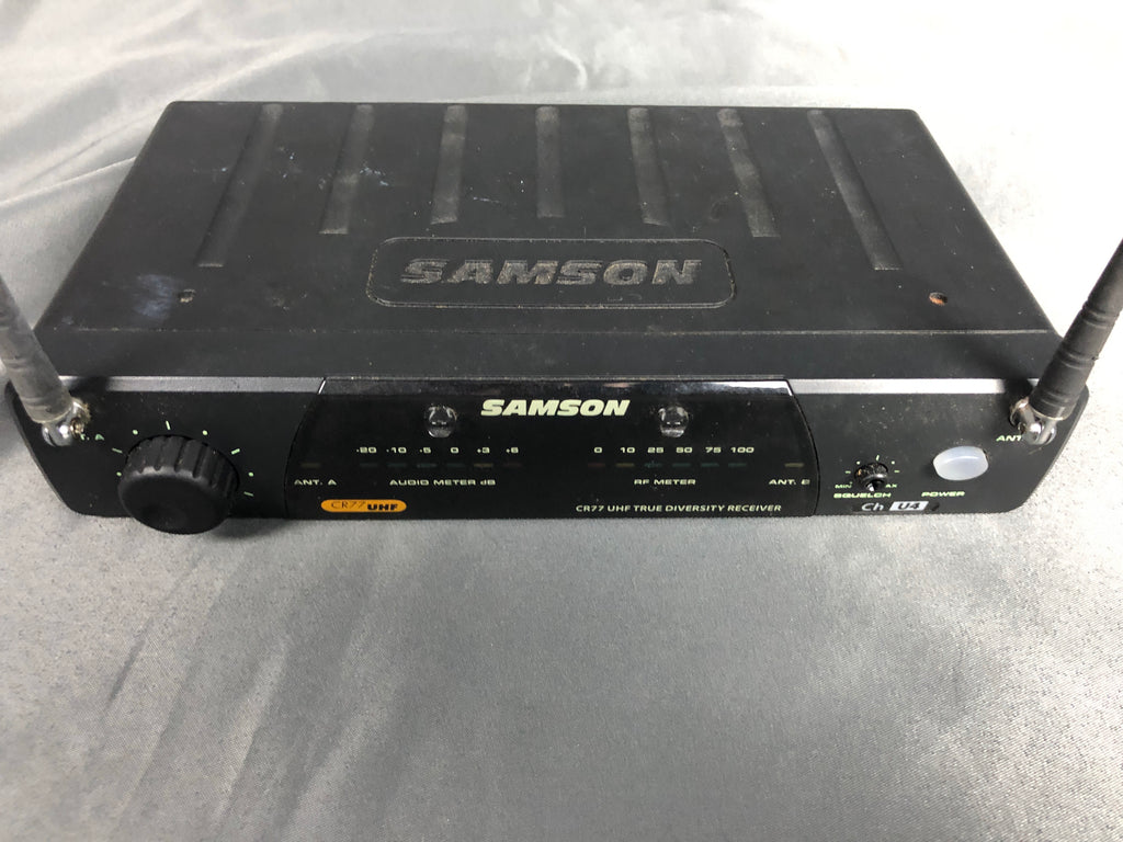 Samson CR77 CT7 UHF Wireless Receiver and Transmitter