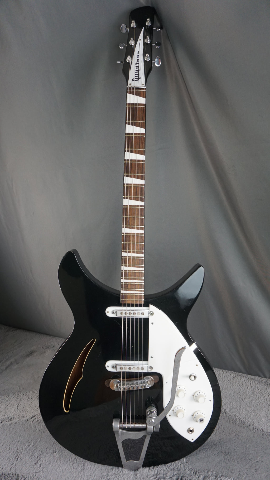 Guyatone SG42T 1960s - Black Super Rare Double Cut Japan