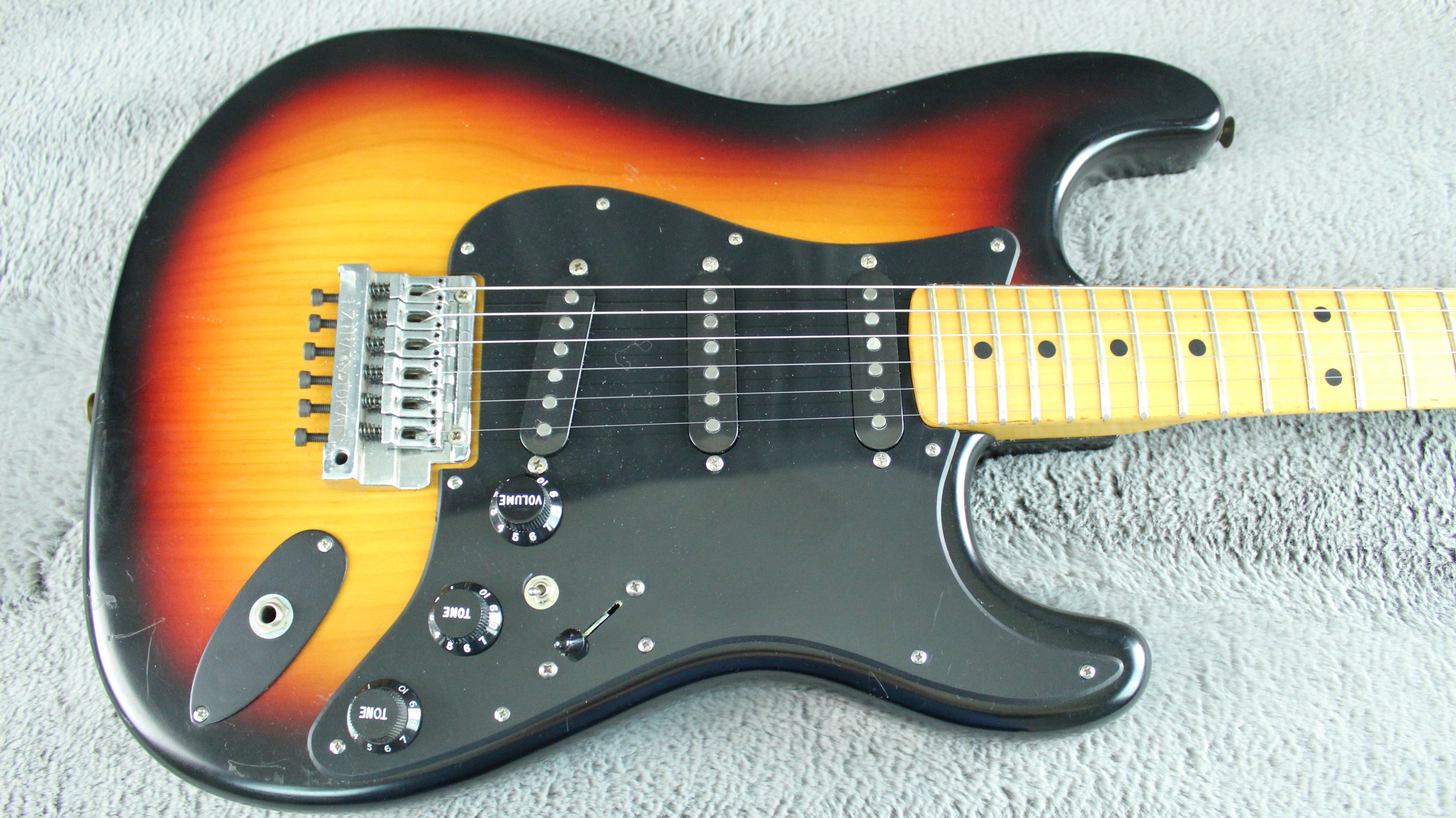 Fernandes/Burny S-Style - Tobacco Burst Japan Floyd Rose Style