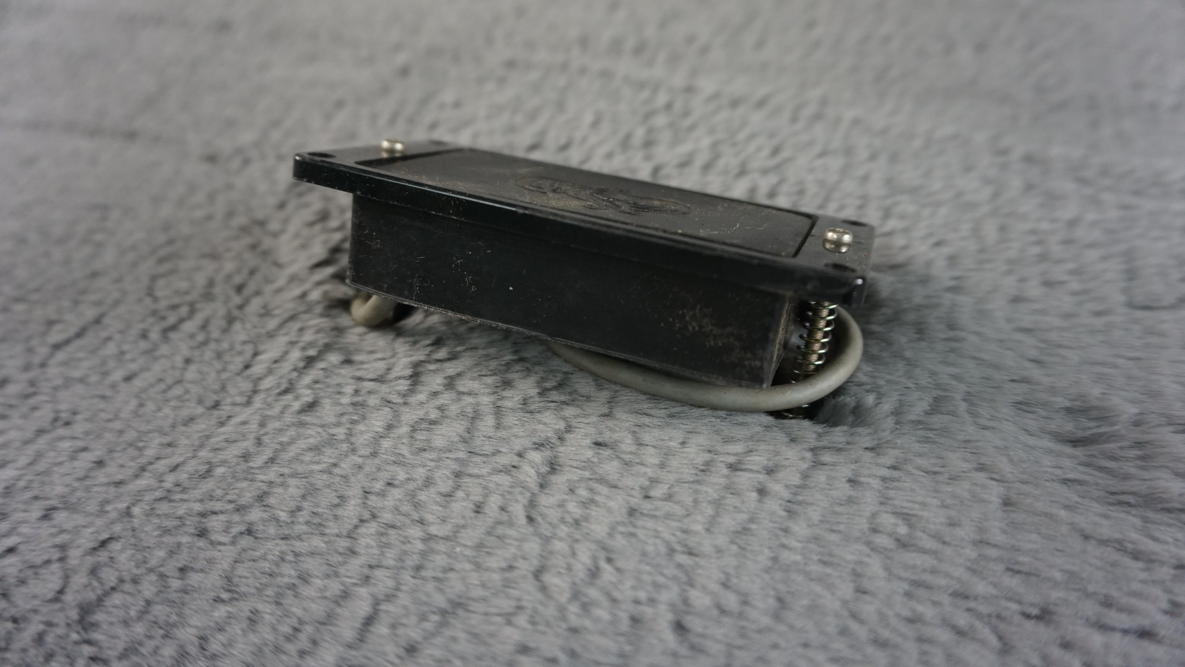 Tokai 4-Wire Black Humbucker w/ Black Pickup Ring & Cover Etching