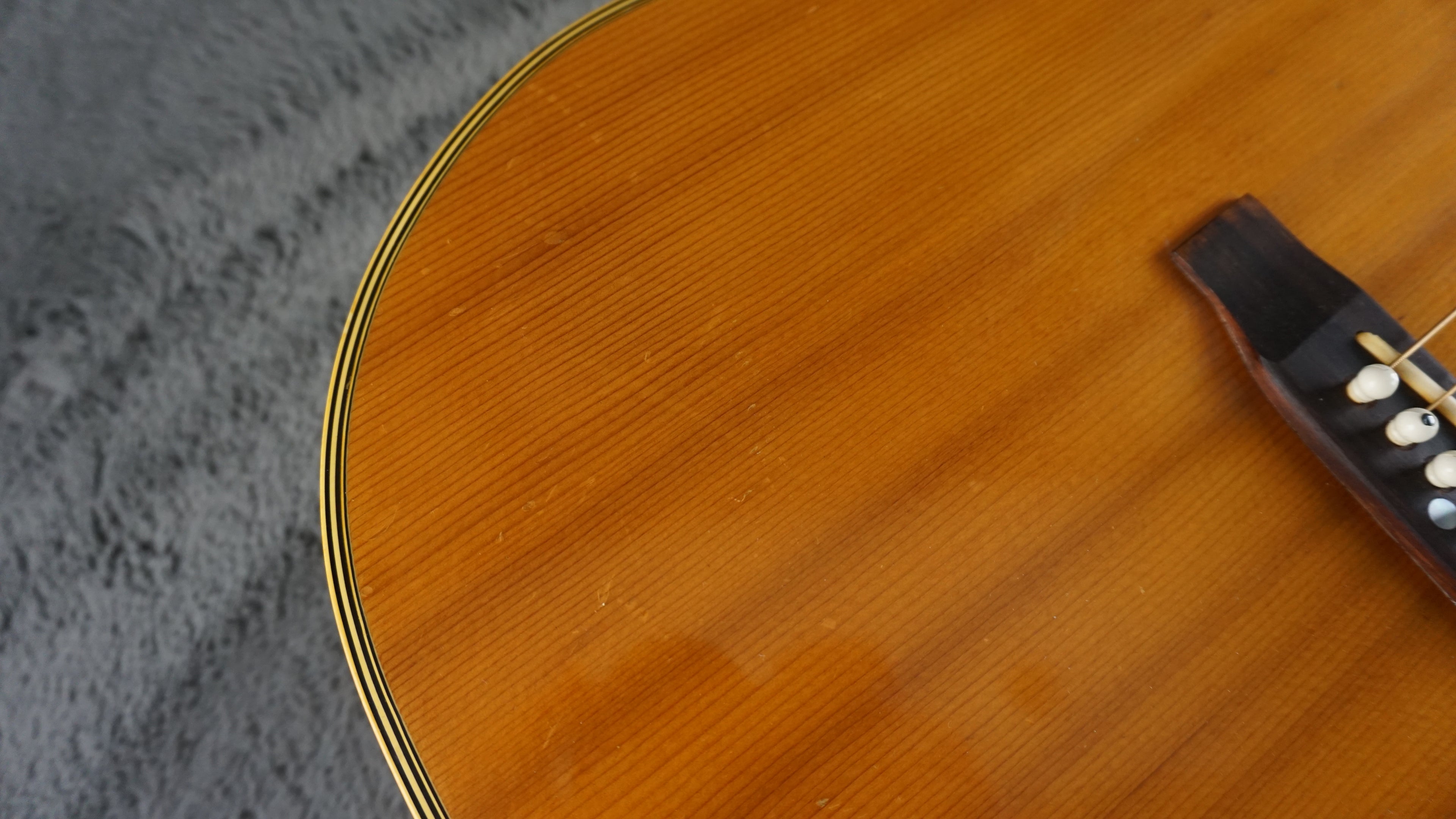 Pearl PF-770 71-72 - Natural Acoustic Guitar Rare