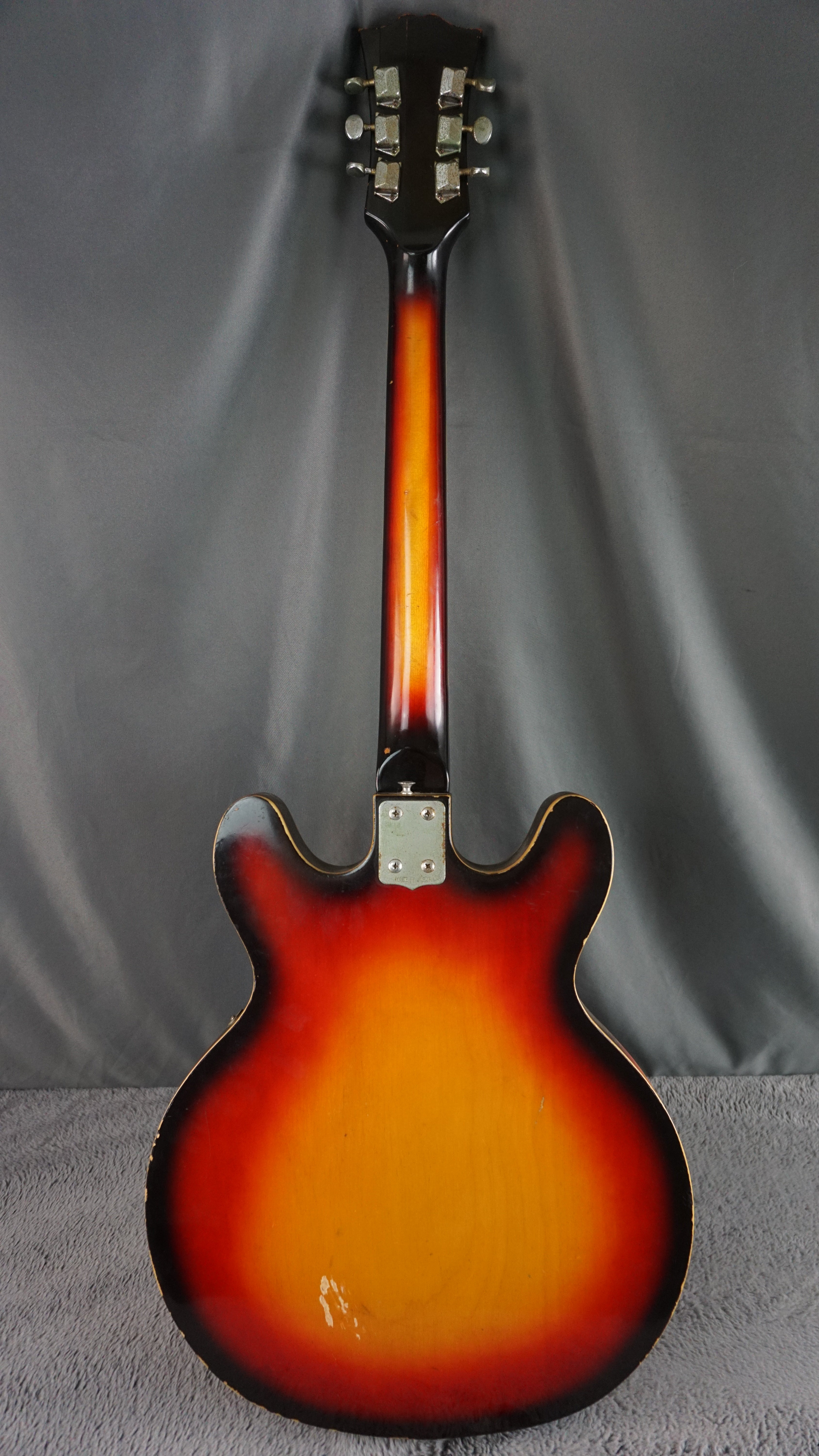 Firstman Semi Hollow Body 1960s rare  - Sunburst Japan