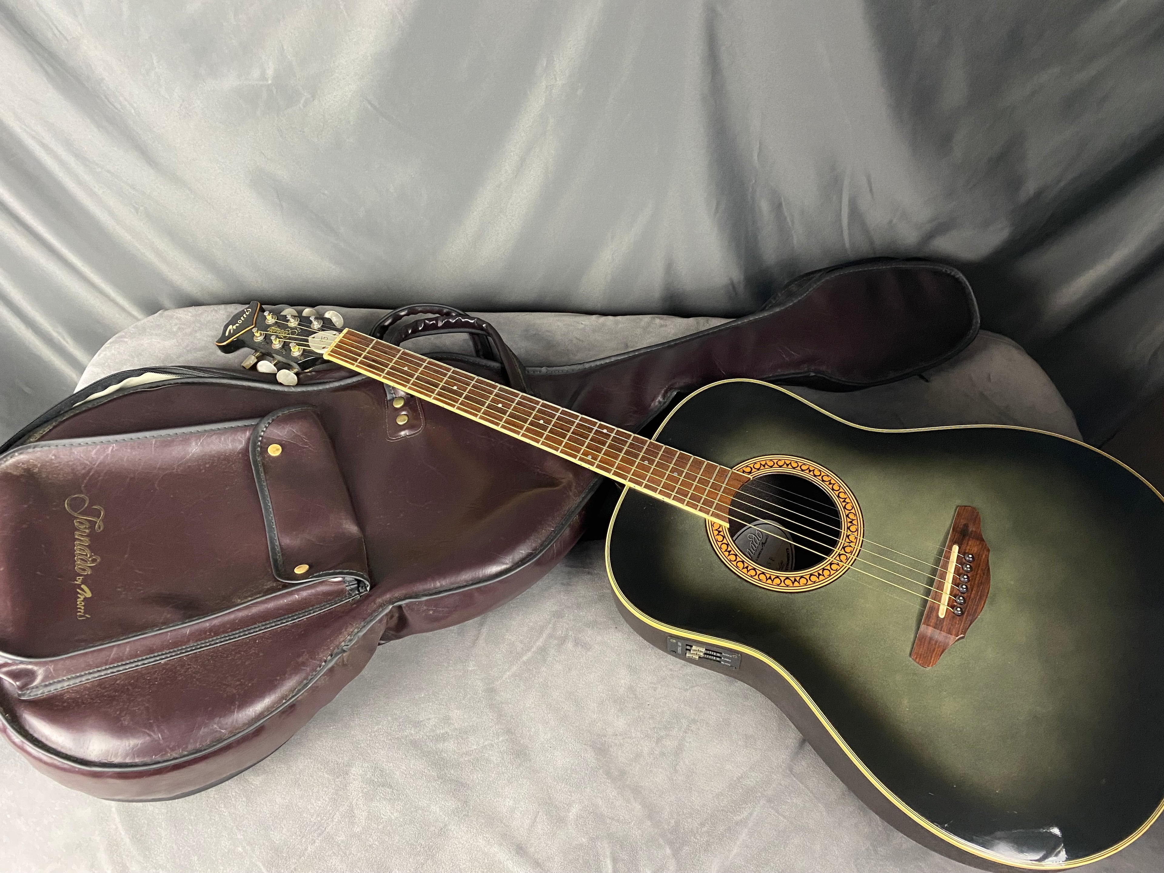 Morris Tornado GX-SP  Mid 1980’s  Dark Green Burst MIJ
