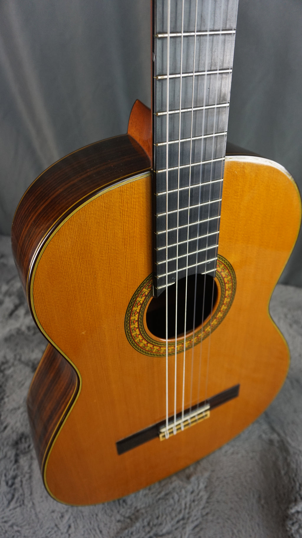 Aria AC-50 N Concert Guitar Handmade by Kuniharu Nobe Indian Rosewood!