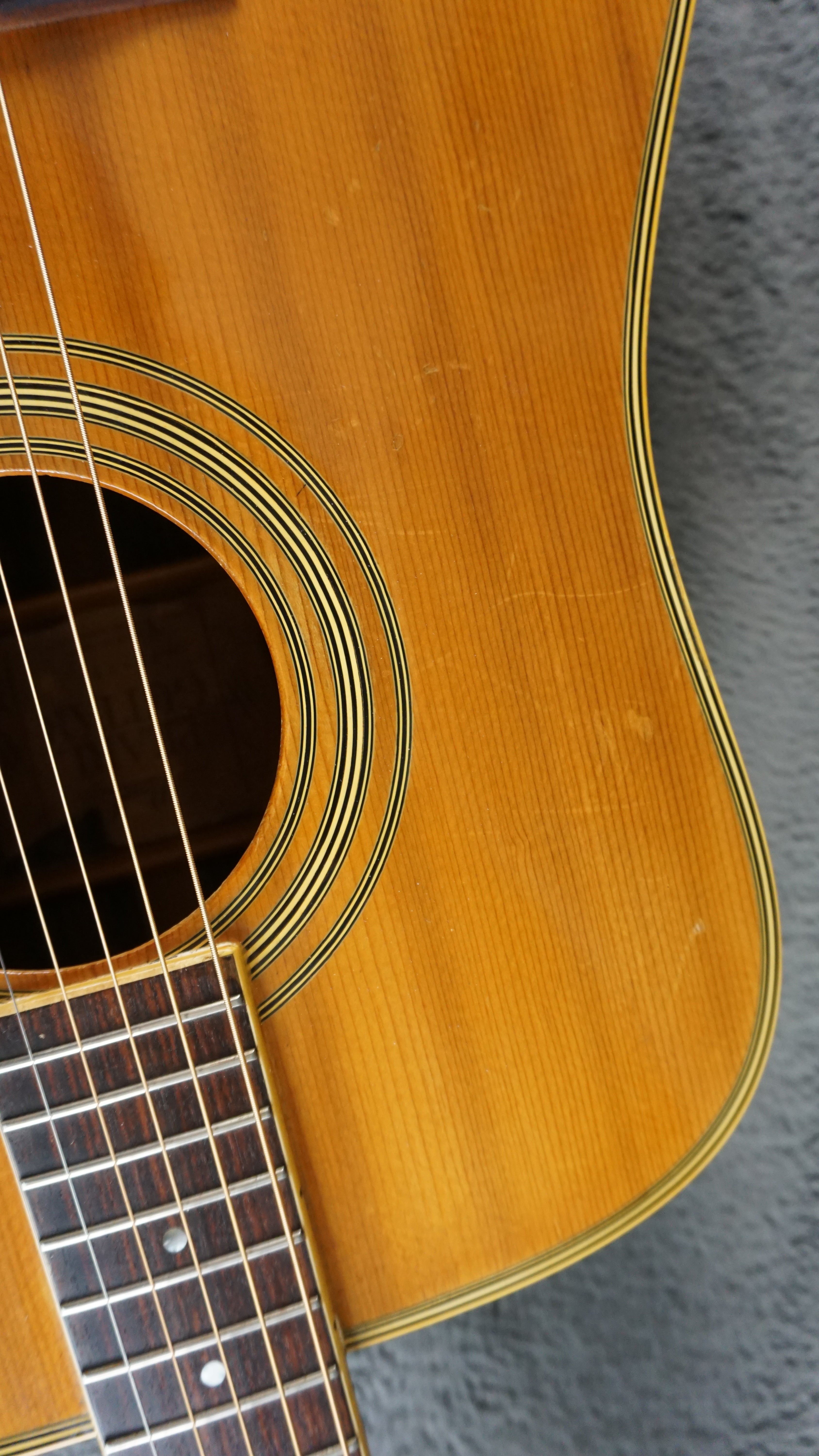 Pearl PF-770 71-72 - Natural Acoustic Guitar Rare