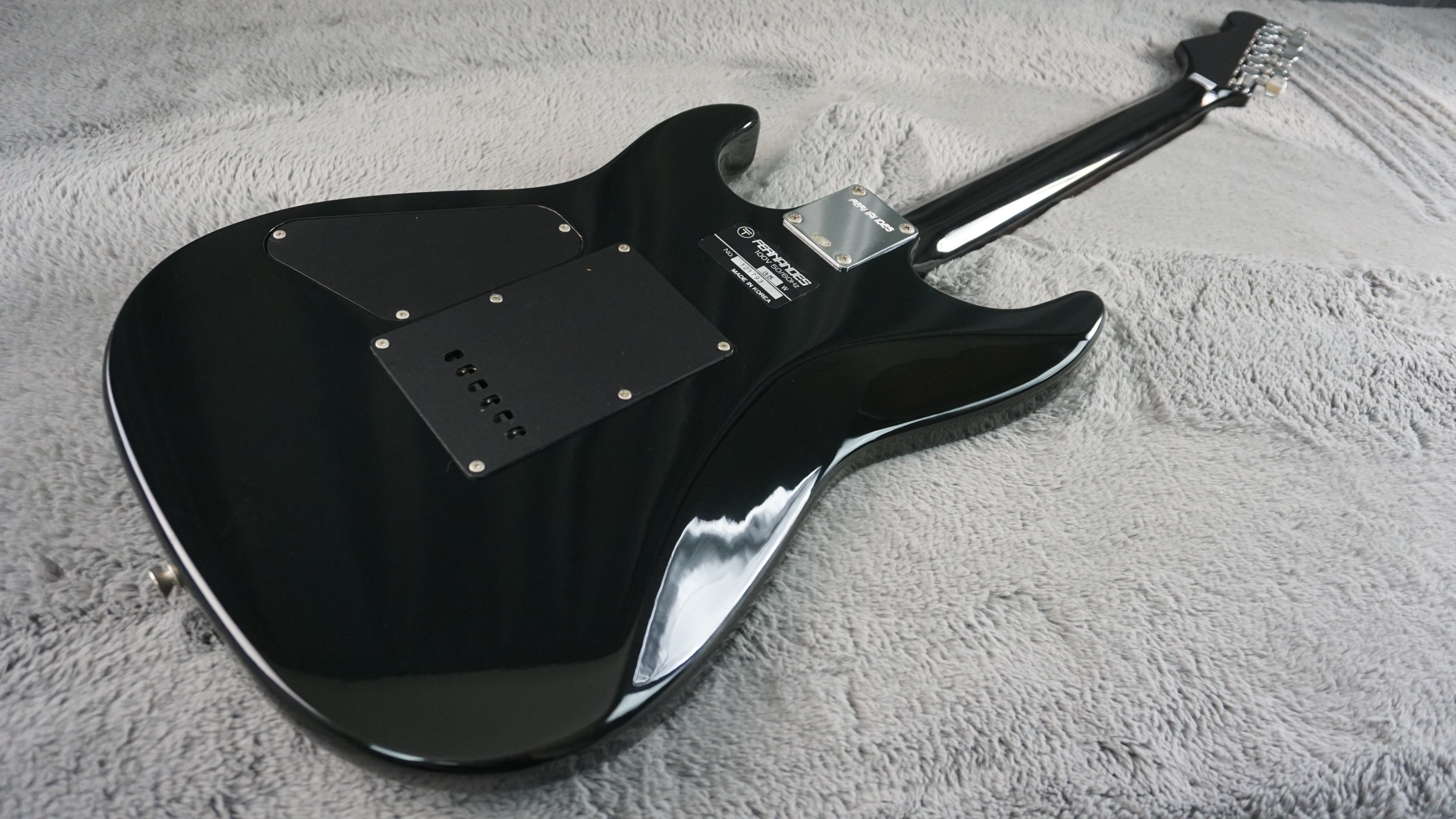 Fernandes The Function - Black HSS Electric Guitar