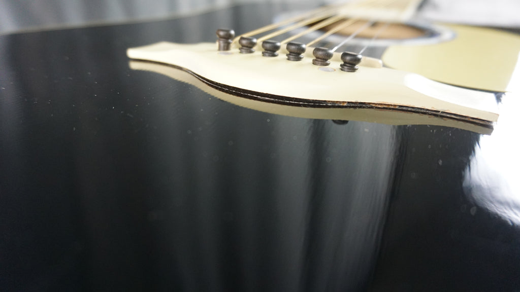 Esteban Vl-100 - Black Acoustic Guitar