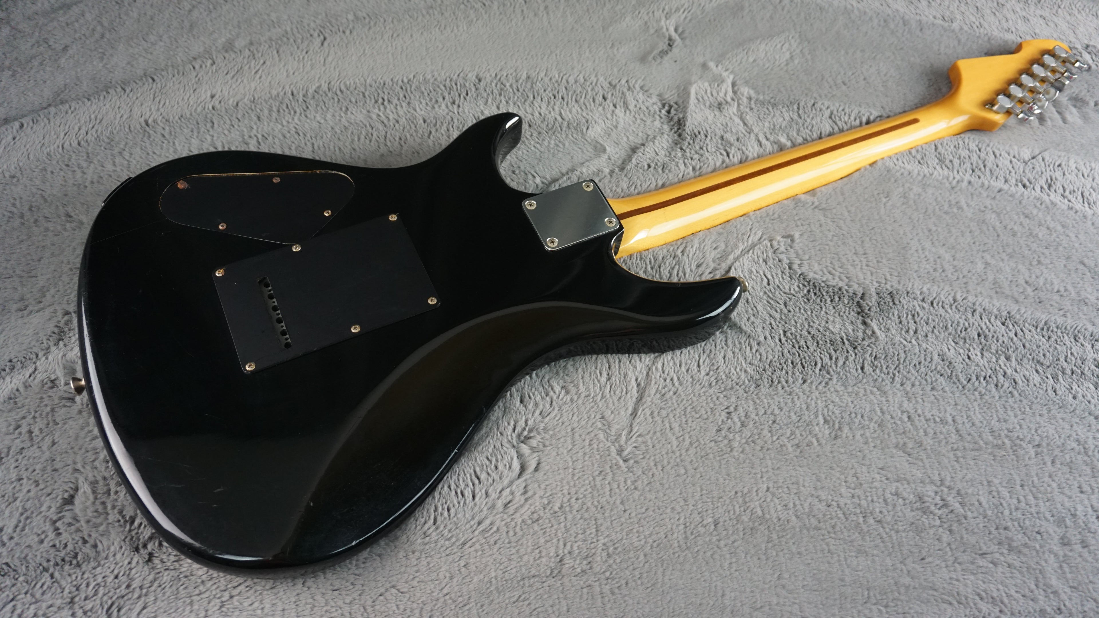 Aquarius Kawai Original Black MIJ Electric Guitar w/ Hard Case