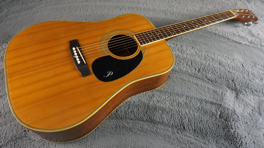Pearl PF-770 71-72 - Natural Acoustic Guitar Rare